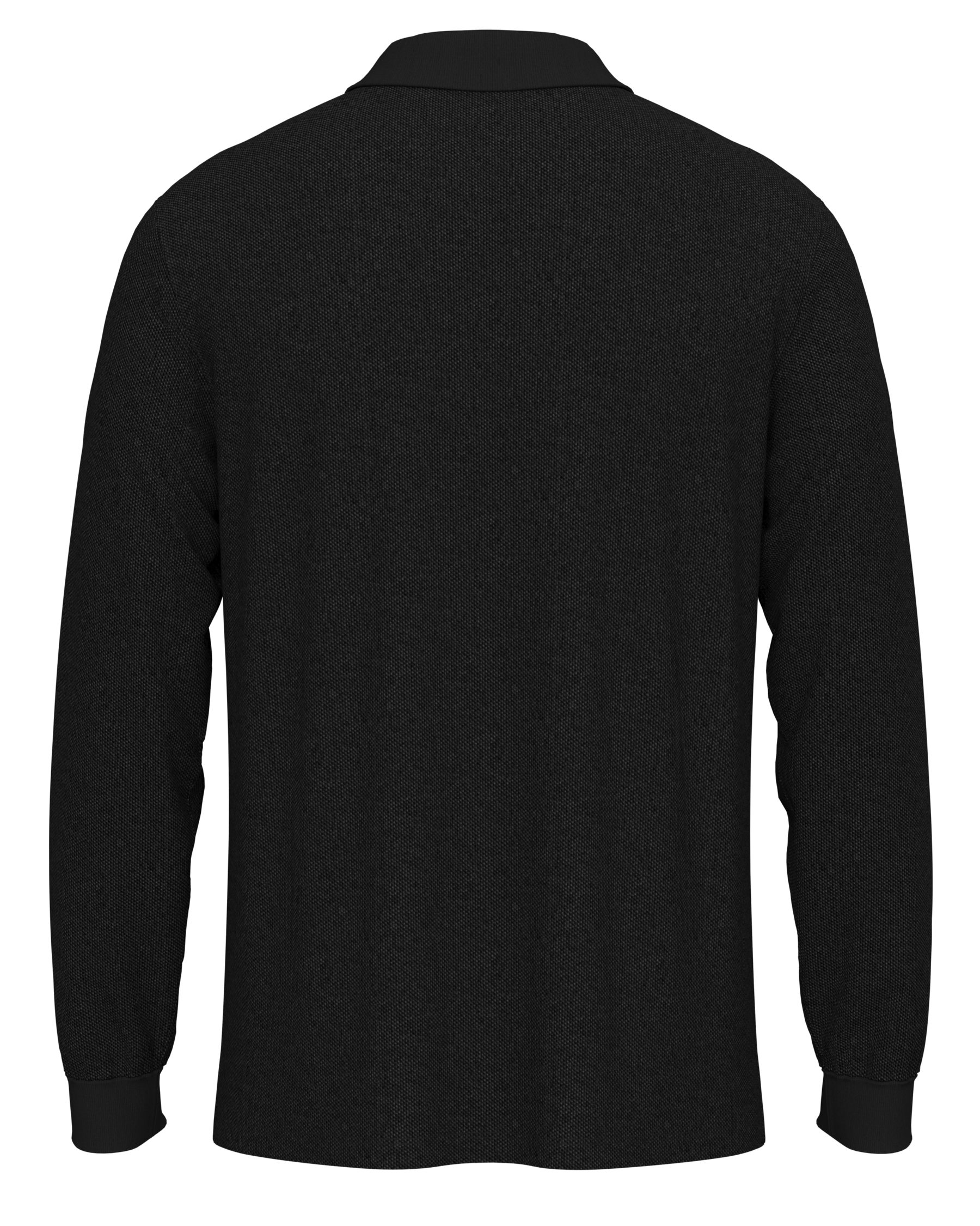 Calvin Klein Jeans Langarm-Poloshirt Regular fit mit Rundhalsausschnitt