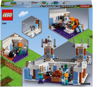 LEGO® Konstruktionsspielsteine Der Eispalast (21186), LEGO® Minecraft, (499 St), Made in Europe