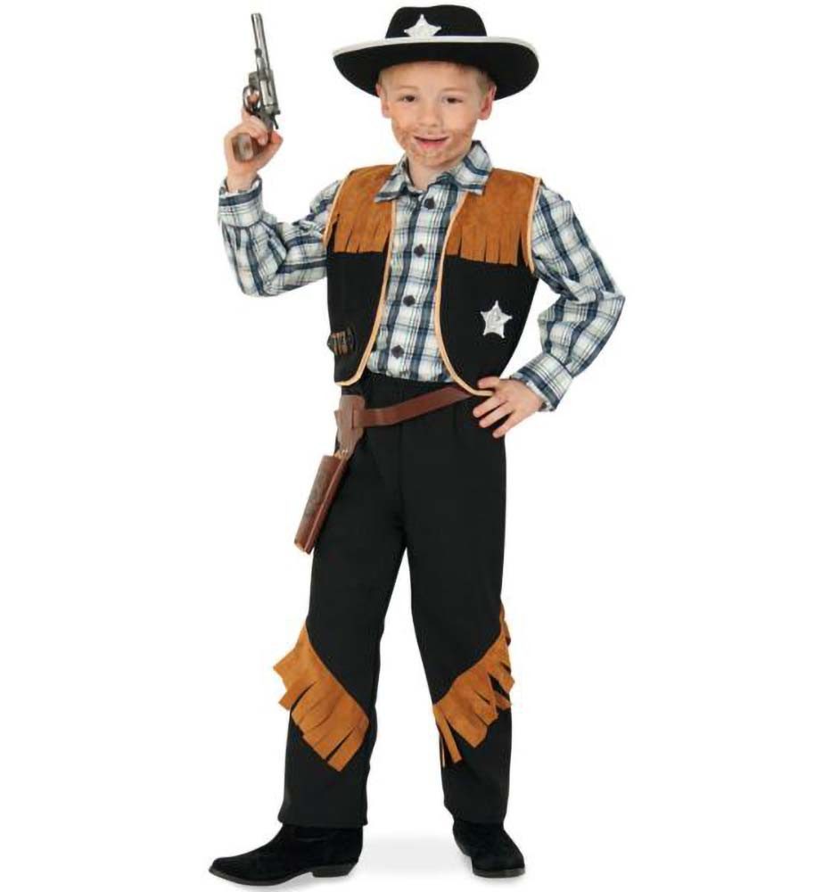 Fries Kostüm Kinderkostüm Sheriff