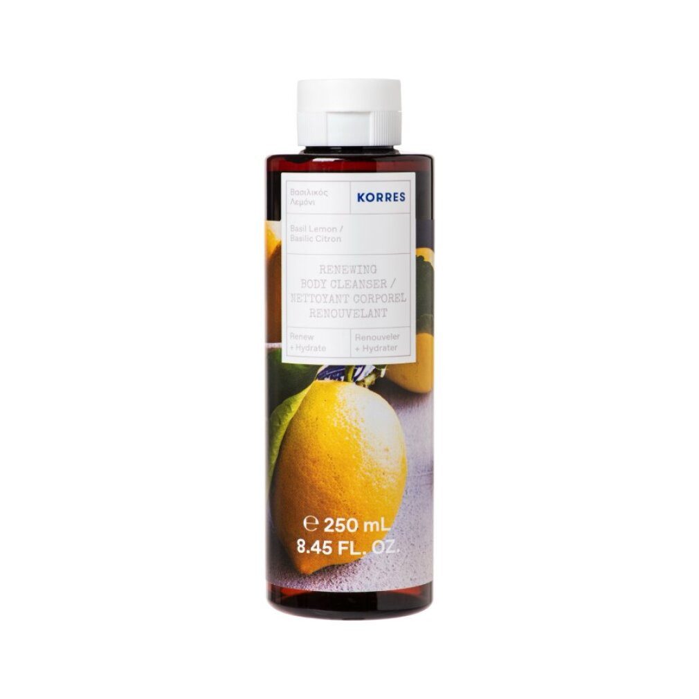 Korres Körperpflegemittel Revita Basilikum-Zitrone (Duschgel) 250 ml