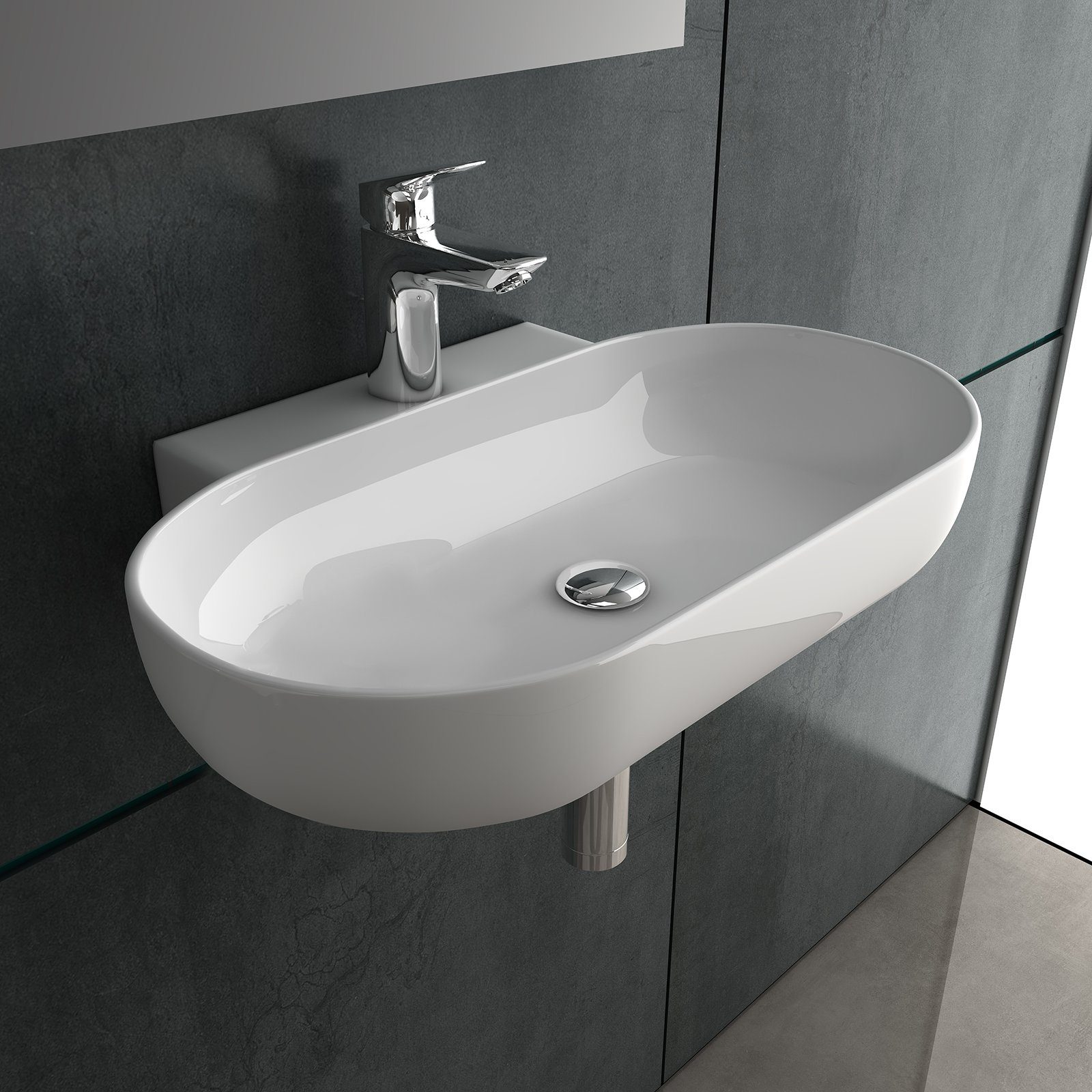 Wandhängende Toilette[400kg Tragkraft], Geräuscha Produktbild-Vorschau 7