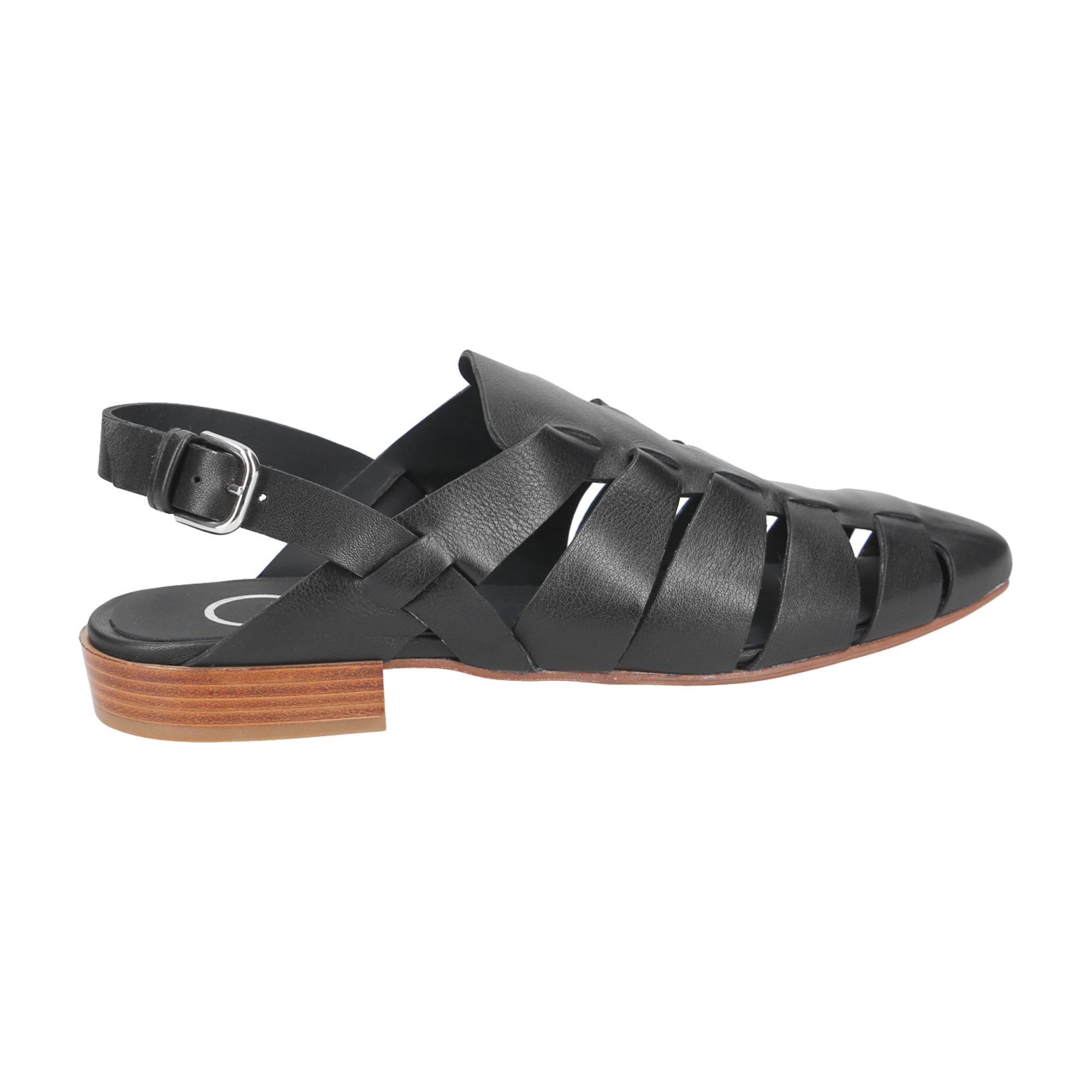 Donna Carolina RAJA NERO 49.300.063-001, Sandaletten, Schwarz, Damen Sandalette