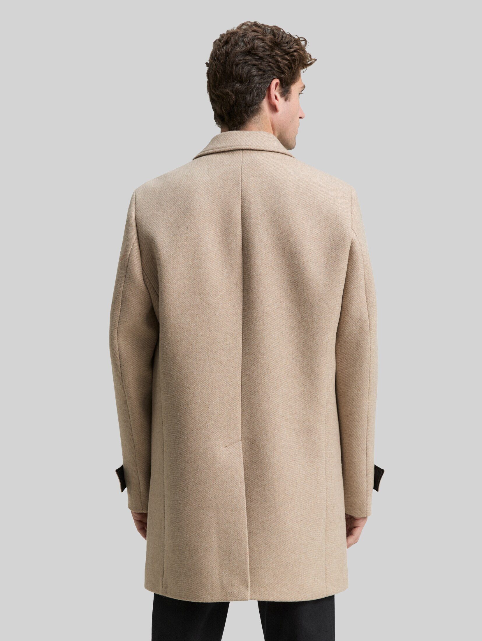 TOM TAILOR Wollmantel Jacken Wollmantel mit Reverskragen