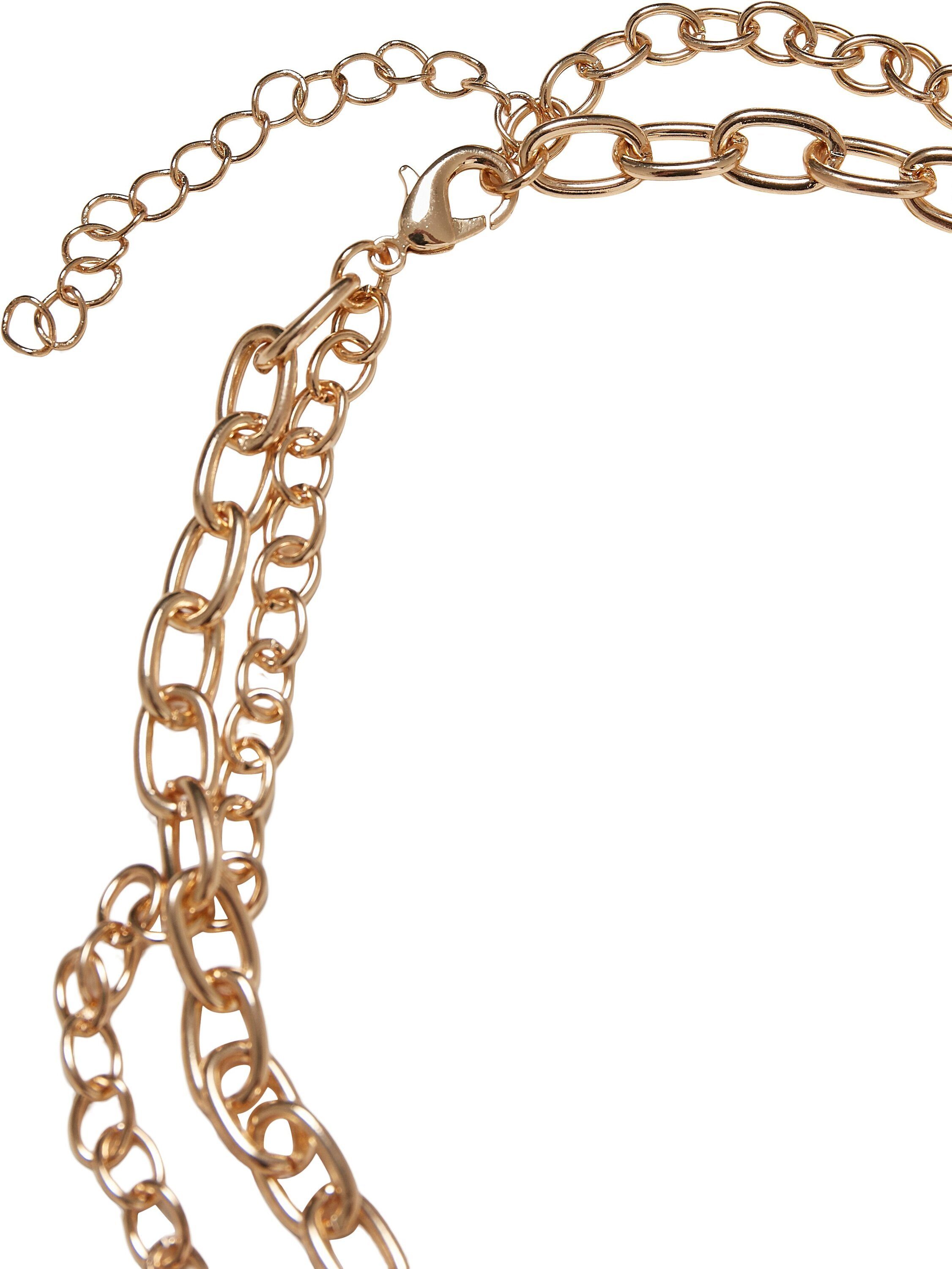 CLASSICS libra URBAN Diamond Zodiac Edelstahlkette Golden Necklace Accessoires