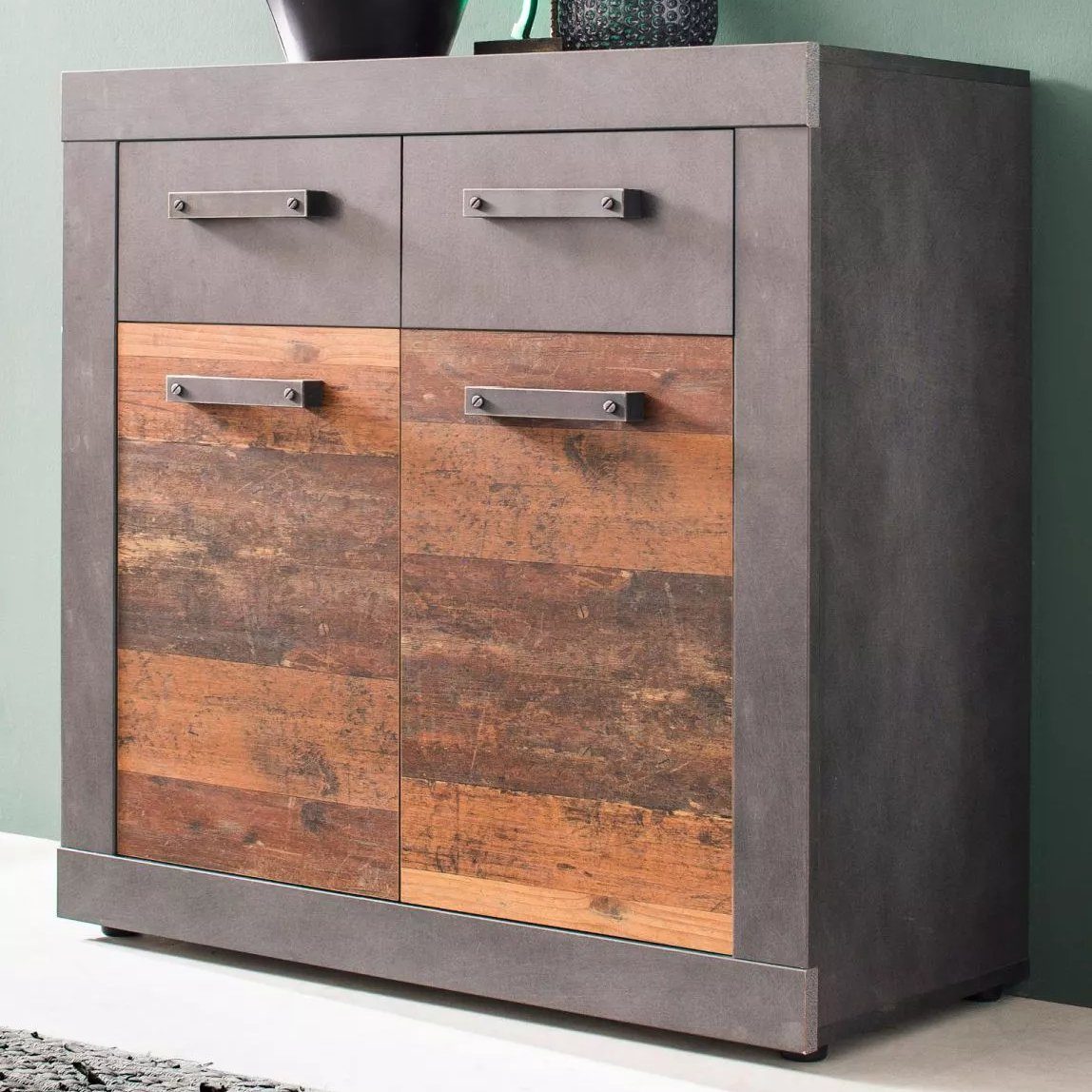 trendteam Kommode, Anrichte Sideboard Schrank Highboard Wohnzimmerkommode