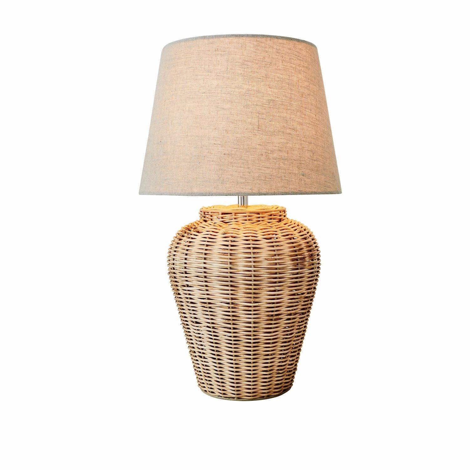 Mirabeau Tischleuchte Tischlampe Ernée beige