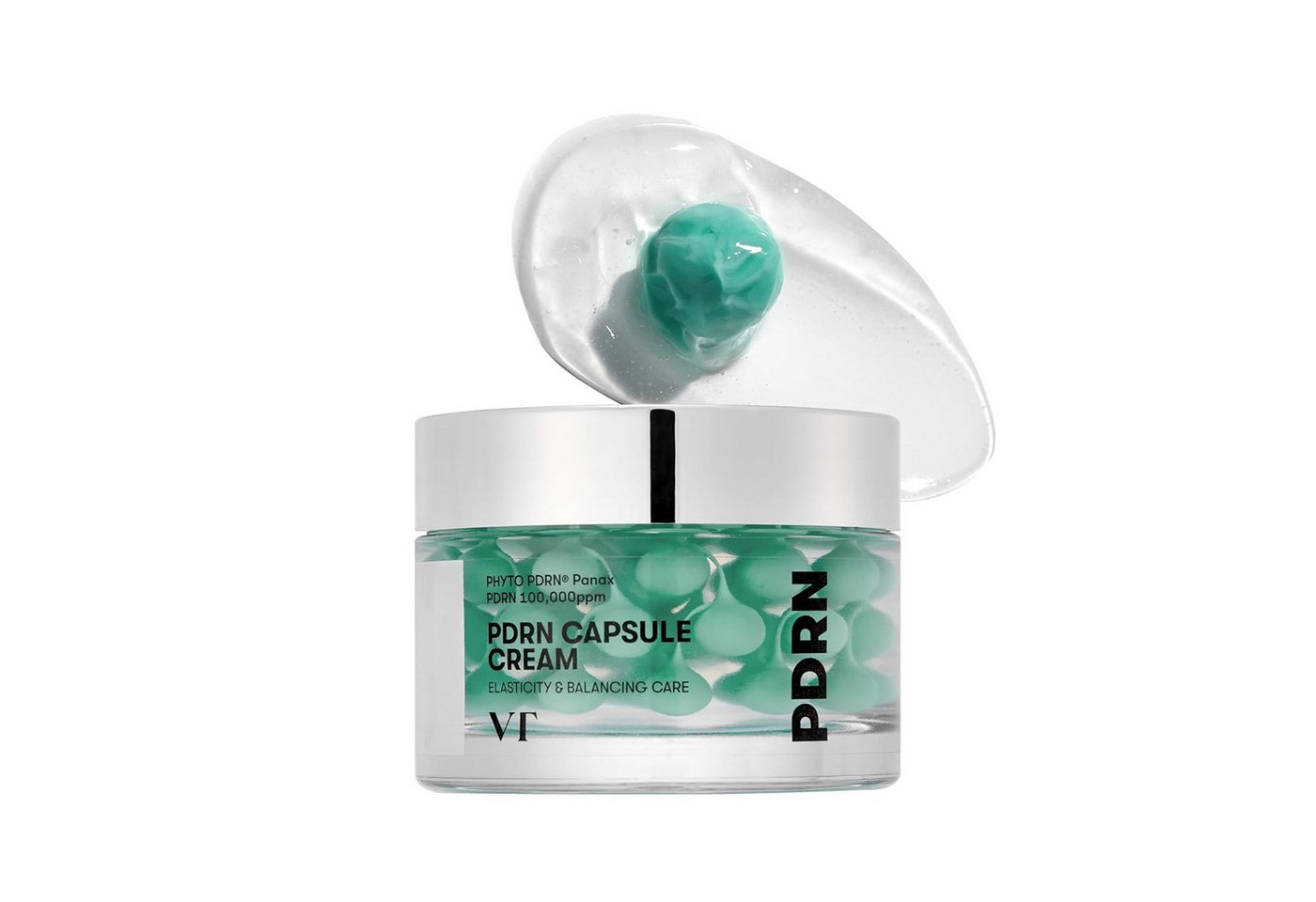 VT Cosmetics Tagescreme VT Cosmetics PDRN Capsule Cream 100 50 ml PDRN Capsule Cream 100 50ml – Vegane Gesichtspflege, mit 100.000 ppm PDRN