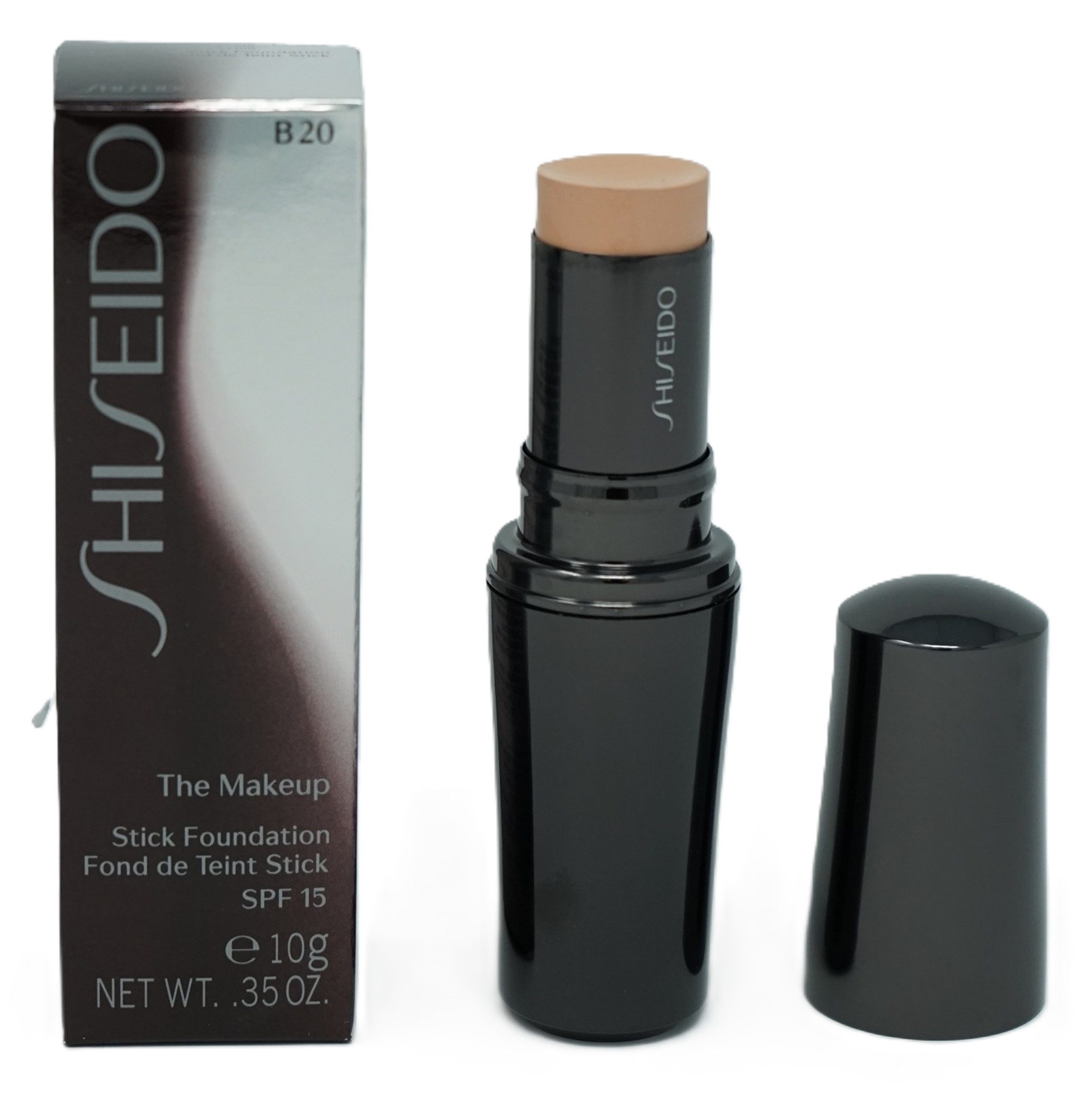 SHISEIDO Foundation Shiseido The Makeup Stick Foundation Abdeckstift B20 Light Beige