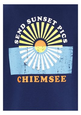 Chiemsee Sweatjacke Kapuzenjacke mit Stitching und Print 1