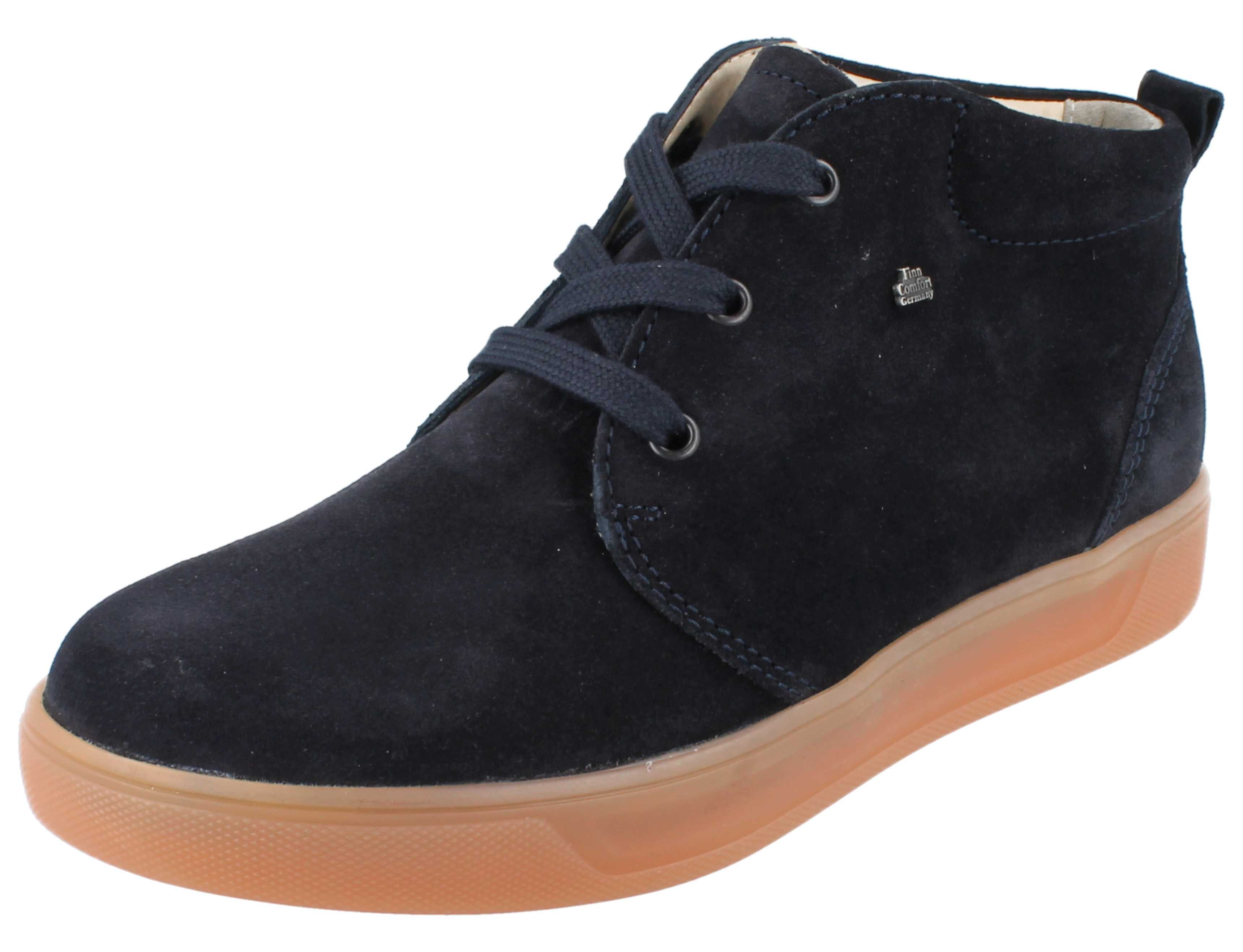 Finn Comfort FINN COMFORT FINNCO Mantua Damen Halbschuhe knöchelhoch dunkelblau Stiefel