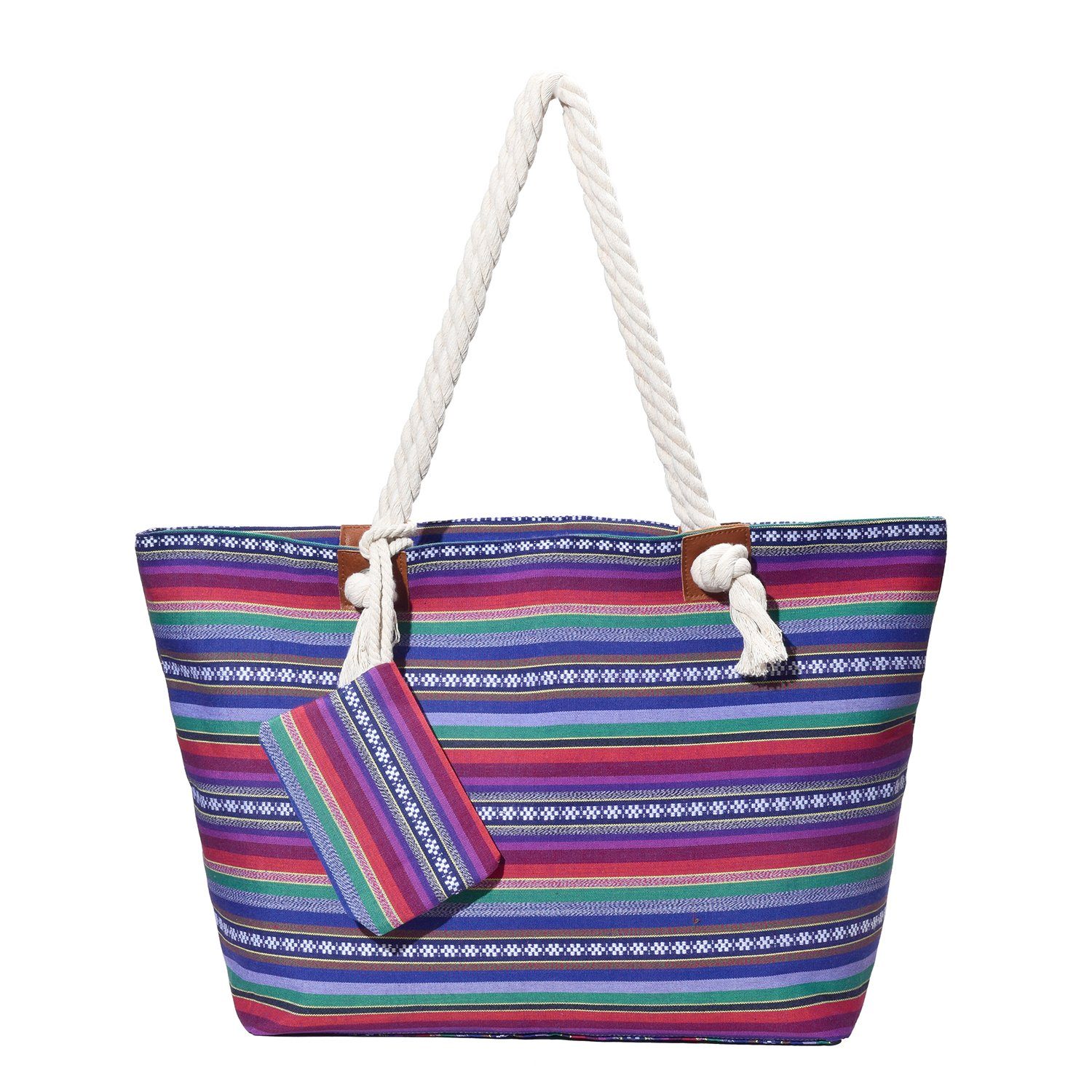 DonDon Strandtasche Shopper wasserabweisende Tasche (2-tlg), günstig online kaufen