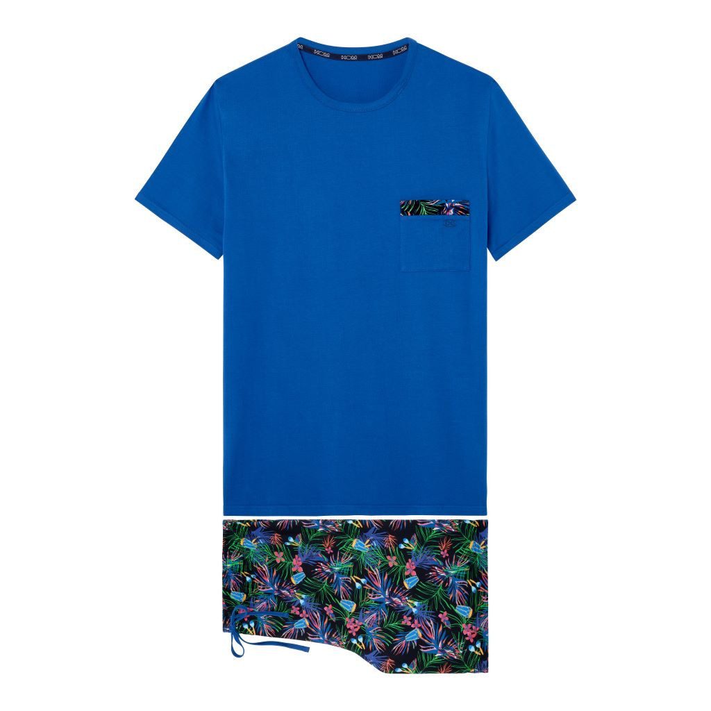 Hom Pyjama HOM Havana Short Pyjama (Set, Pyjama-Set)