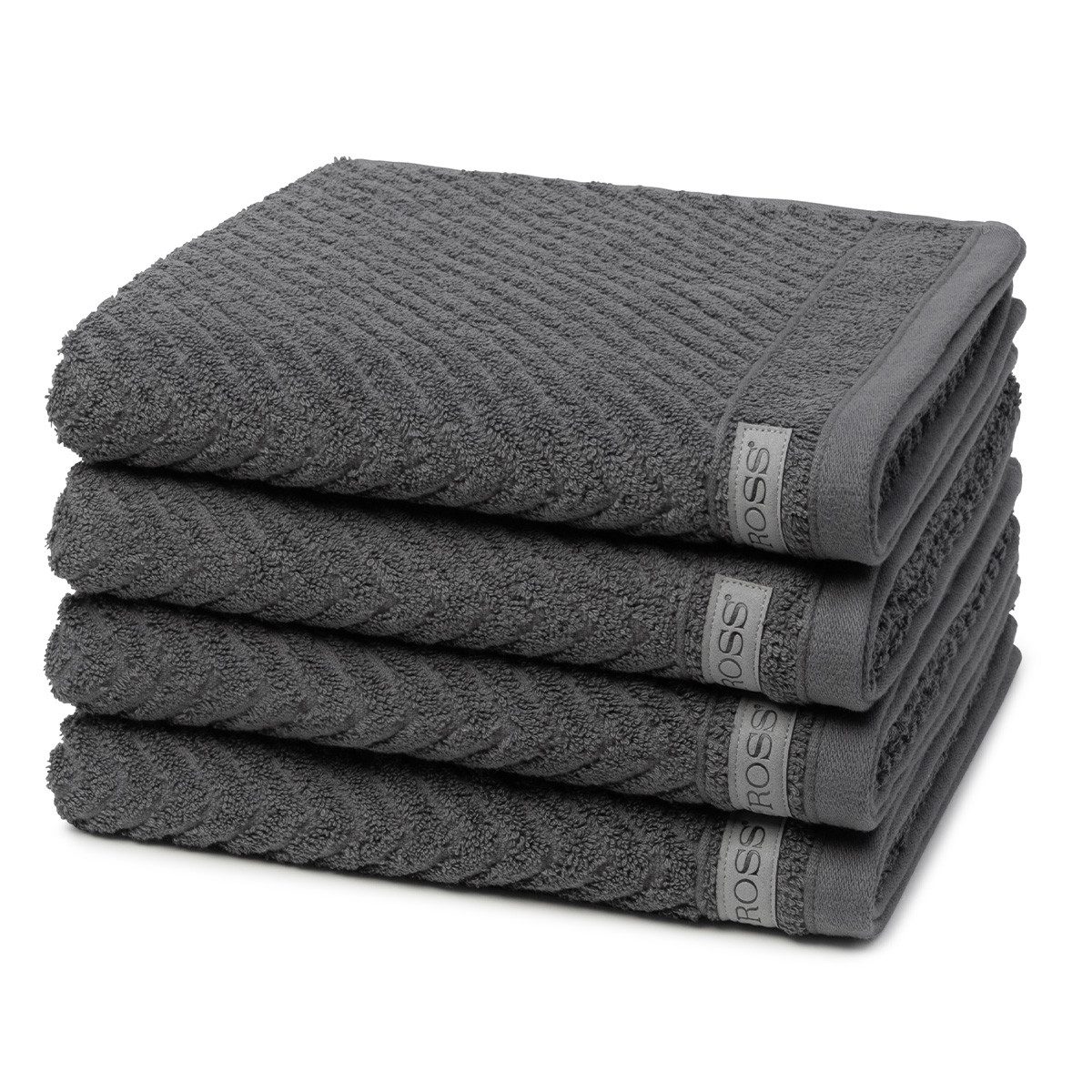 ROSS Handtuch Set Smart, Frottee (Spar-Set, 4-St), 4 X Handtuch im Set - Baumwolle - Saugstark