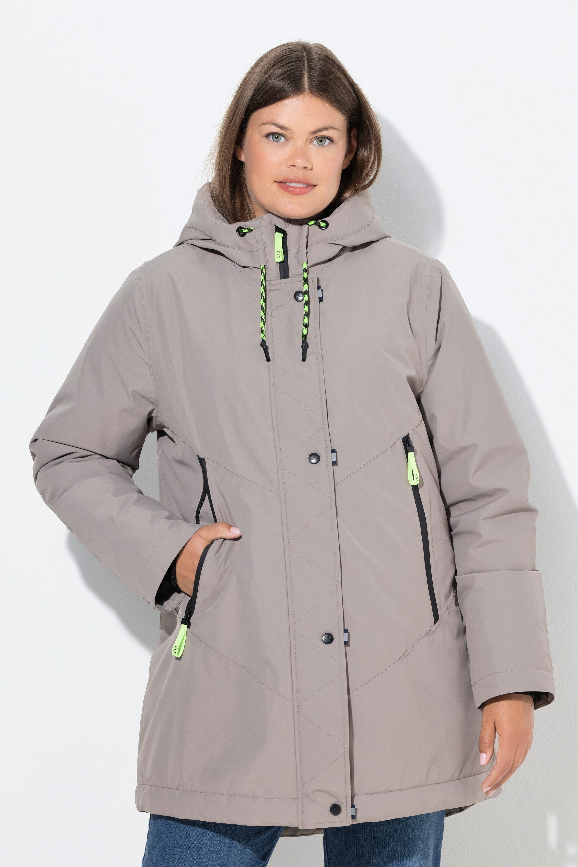 Laurasøn Funktionsjacke Funktionsjacke Kapuze 2-Wege-Zipper günstig online kaufen