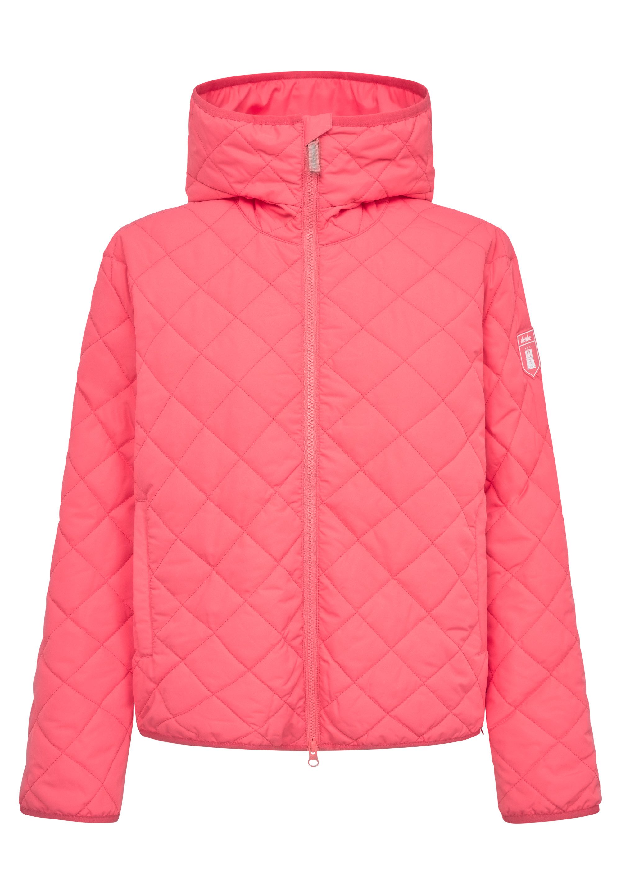 Derbe Steppjacke Quiltby Short Wasserabweisend, Kapuze, günstig online kaufen