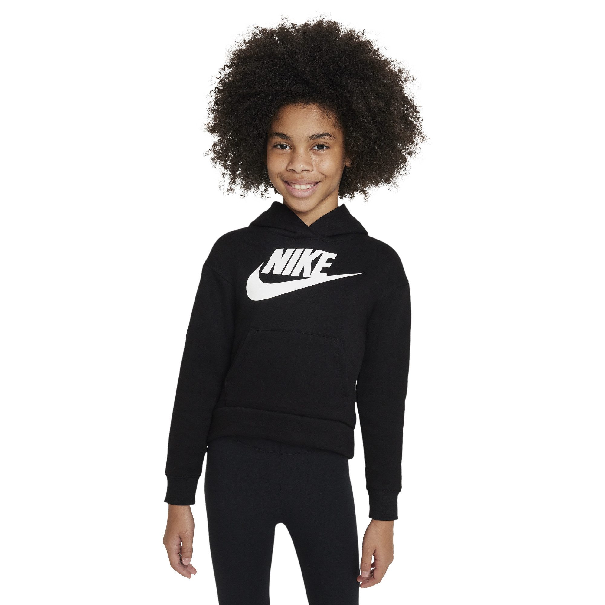 Nike Sportswear Kapuzensweatshirt CLUB FLEECE HIGH LOW PULLOVER für Kinder