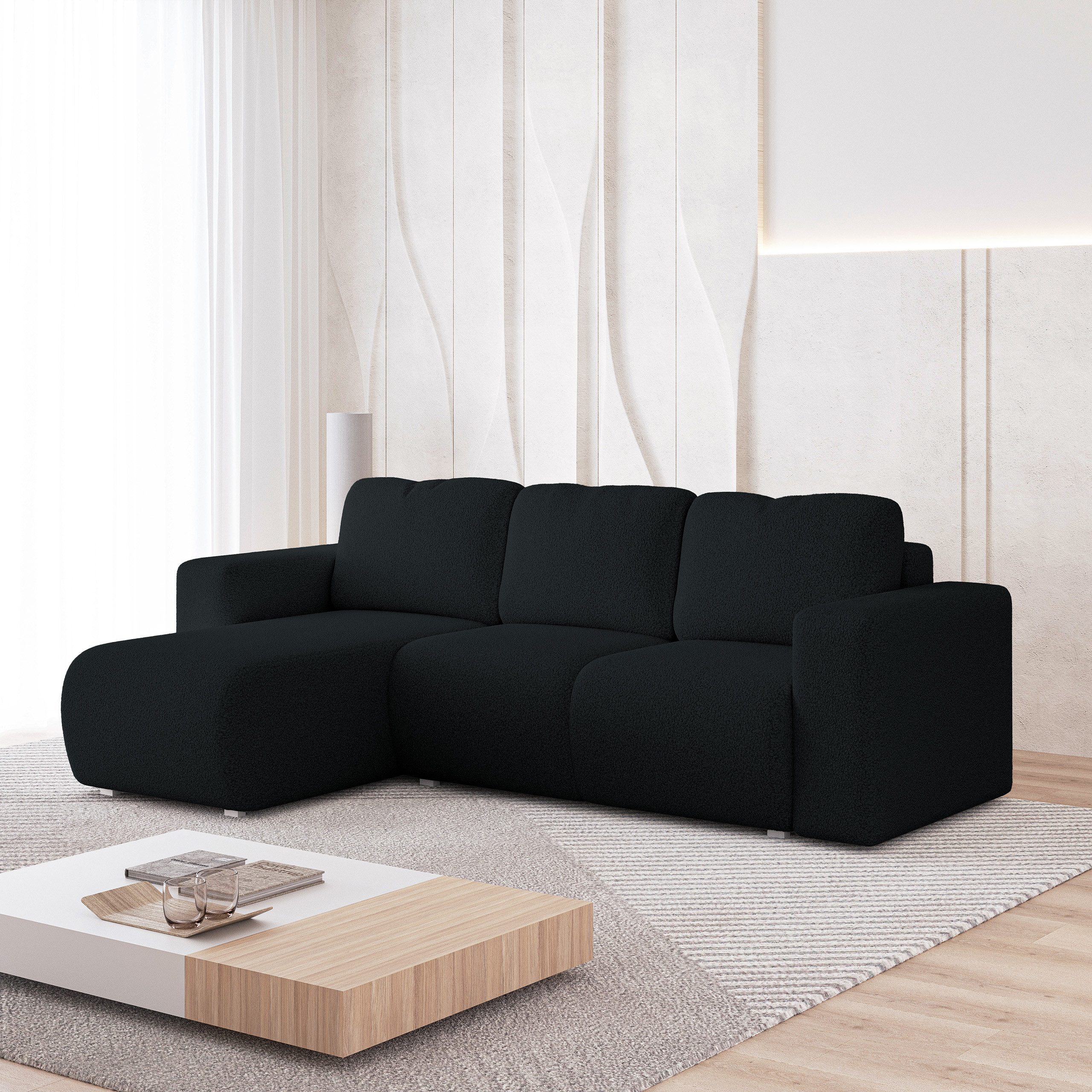 Masseno Ecksofa RINOVA mit Schlaffunktion L-Form, günstig online kaufen