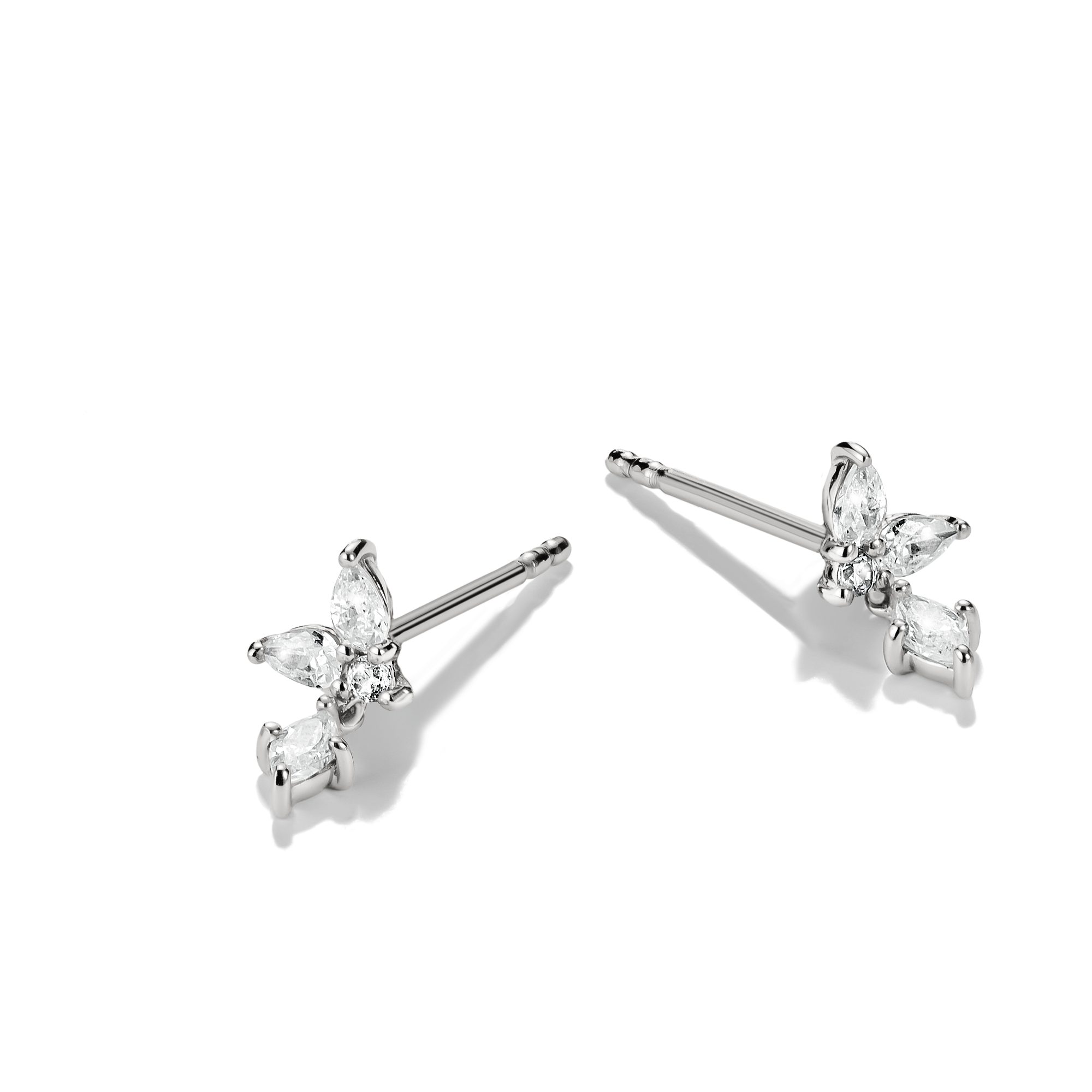 THOMAS SABO Paar Ohrstecker mit Zirkonia, mit Zirkonia (synth)