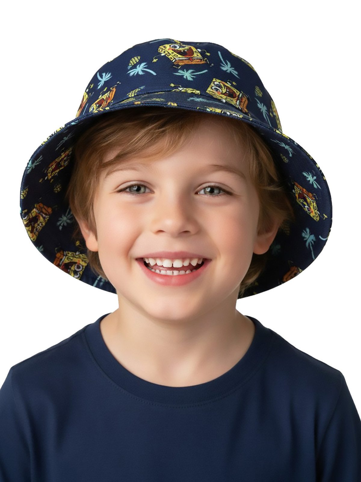 United Labels® Fischerhut Spongebob Schwammkopf Fischerhut Bucket Hat Sonnenhut Anglerhut