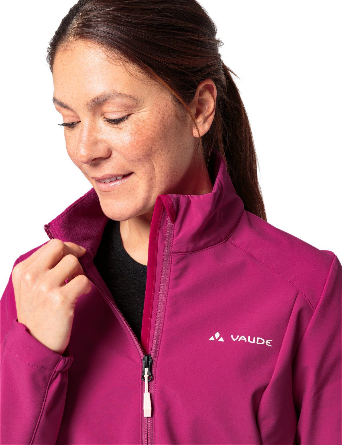 rich (1-St) Jacket kompensiert VAUDE Wintry Women's pink IV Klimaneutral Outdoorjacke