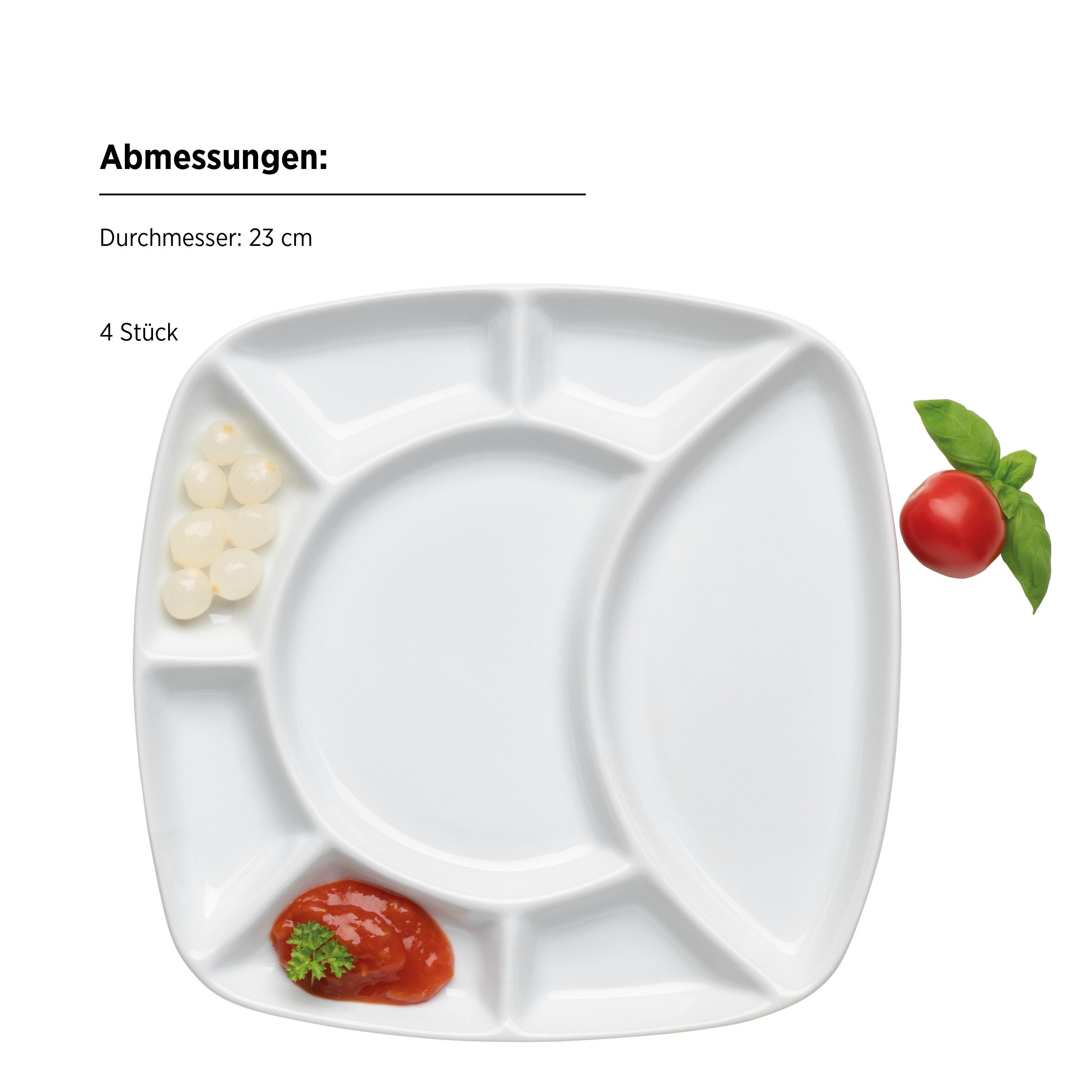 MÄSER Fondueteller -, (4 St)