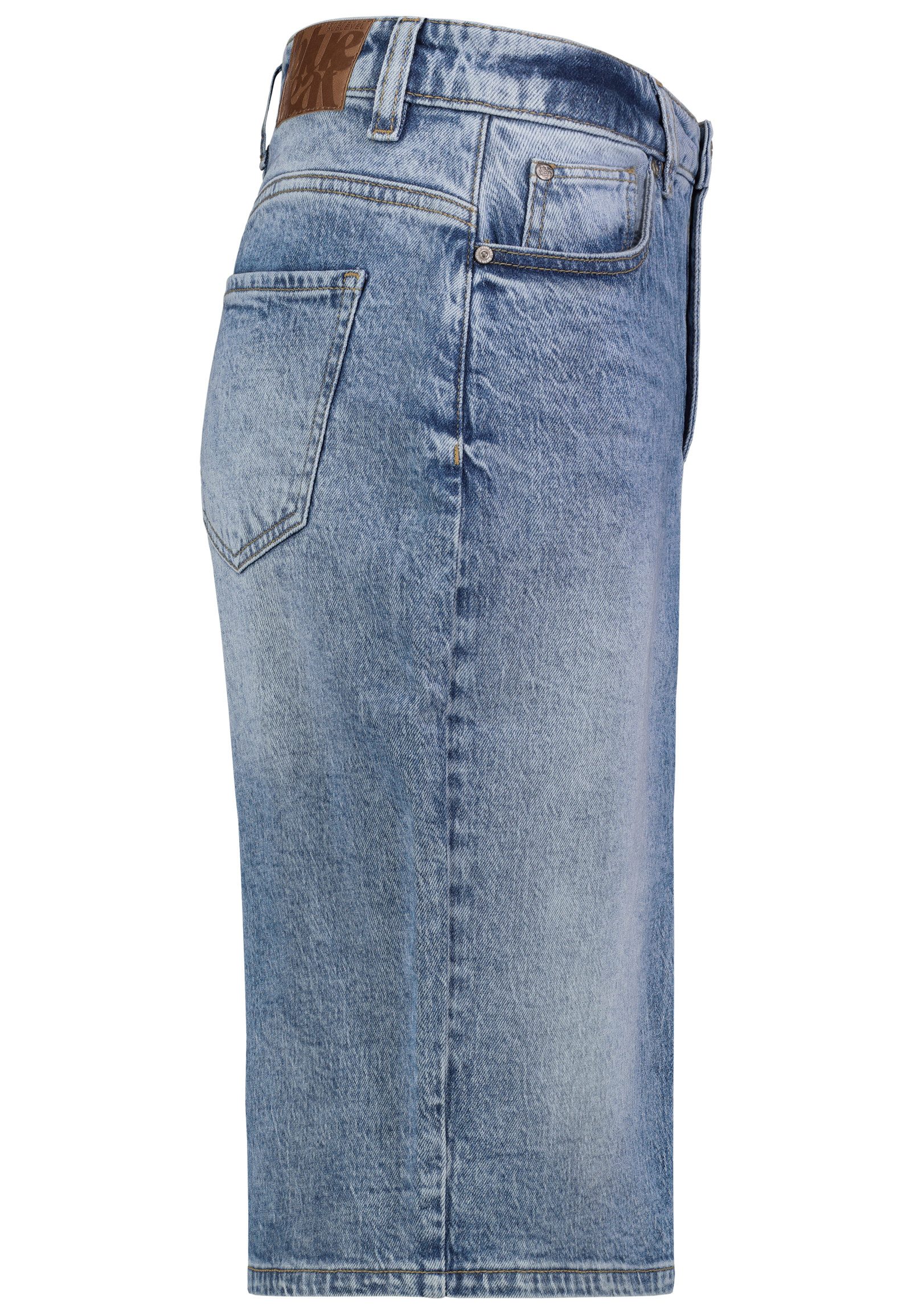 SUBLEVEL Sommerrock im 5-Pocket-Stil mit Gürtelschlaufen günstig online kaufen
