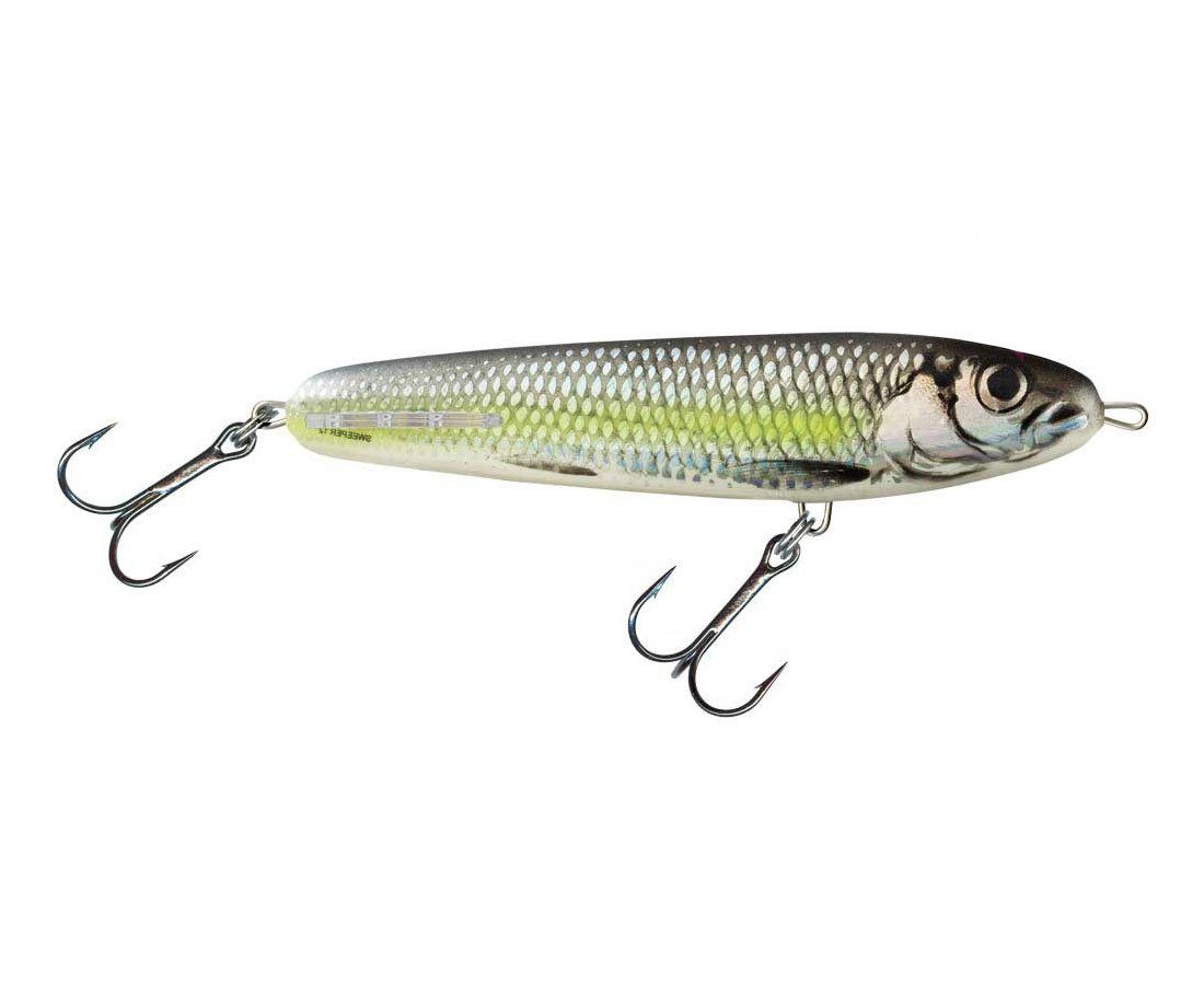 Salmo Искусственная приманка Salmo Sweeper Wobbler Jerkbait silver chartreuse shad SCS, (1-St)