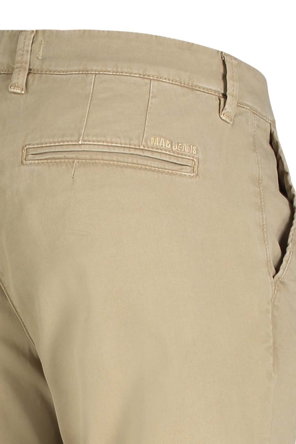6332- STRETCH MAC MAC PPT beige LENNOX CANVAS 5-Pocket-Jeans military