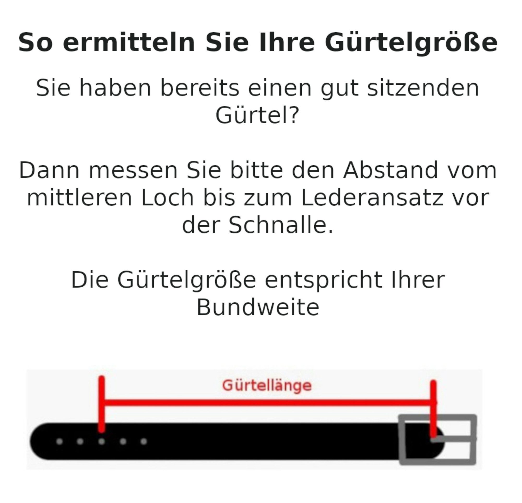 Ella Jonte Ledergürtel in Rot mit goldener Ornament-Schnalle, 3,3 cm breit – Bild 5 von 5