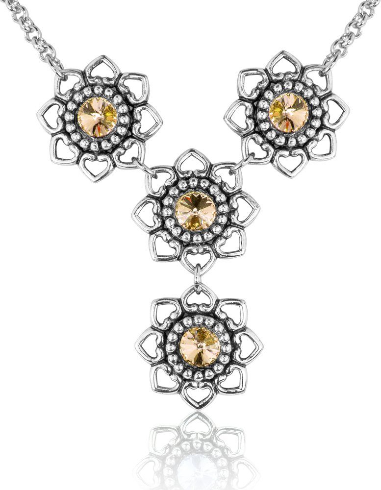 LUISIA® Kette mit Anhänger Halskette "Leandra" günstig online kaufen