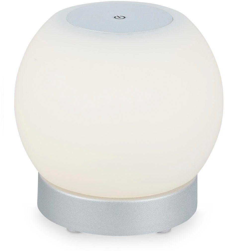 Briloner Leuchten LED Dekolicht POKA, Dimmfunktion, LED fest integriert, Warmweiß, 16 x 15 cm, Indoor/Outdoor, Balkon, Wohnzimmer