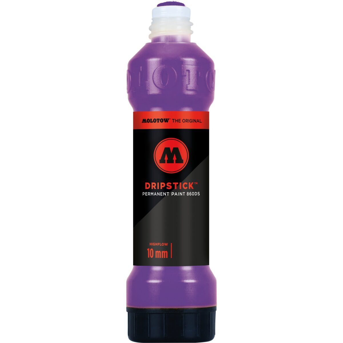 MOLOTOW Permanentmarker Dripstick Permanent Paint 860DS 70ml, purpur, Squeeze Bottle (6 Stück)