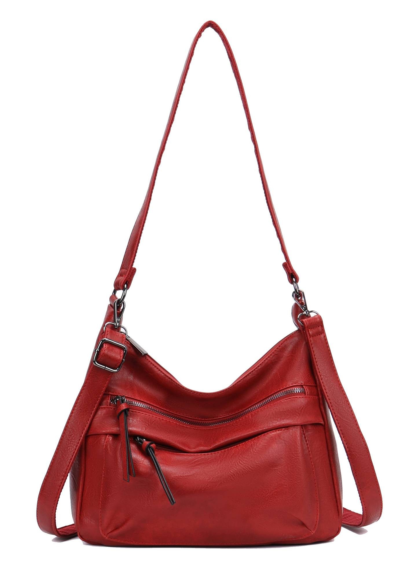 ITALYSHOP24 Schultertasche Damen Tasche Crossbody Handtasche günstig online kaufen