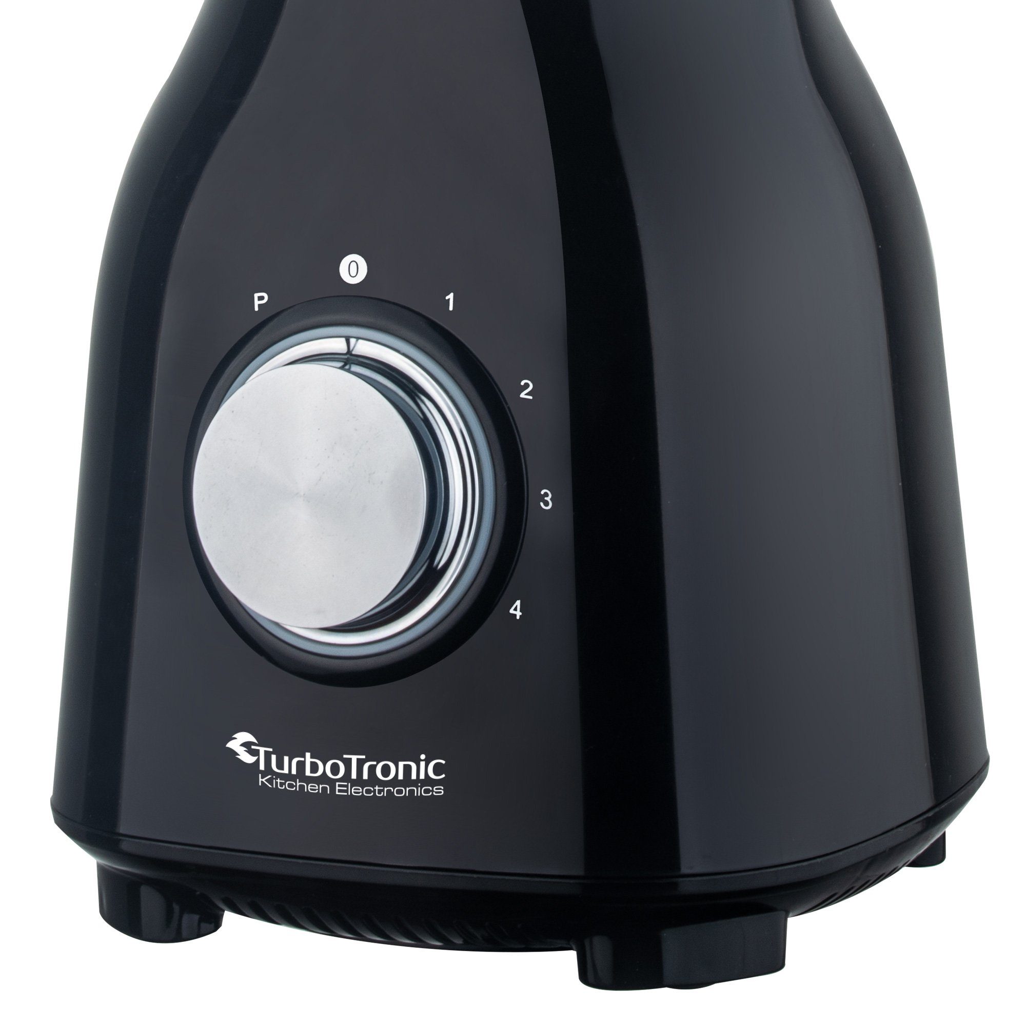 TurboTronic by Z-Line Standmixer 1400 Watt Smoothie Maker1,5l Glas Hochleistungsmixer 6 Klingen, Mixgerät für gefrorene Früchte blender klein leise edelstahl kl – Bild 5 von 5