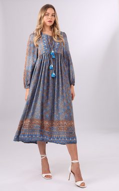 YC Fashion & Style Sommerkleid „Luftiges Sommerkleid mit Blumen- und Paisleymuster „ Alloverdruck, Boho, Hippie, gemustert