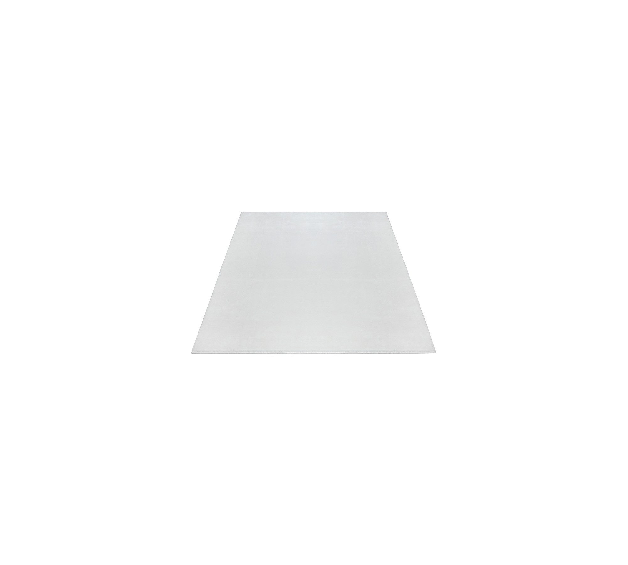Floornovo Teppich Indoor Teppich Creme versch. Größen - rechteckig für alle Innenräume, rechteckig, Trocken- und Feuchträume