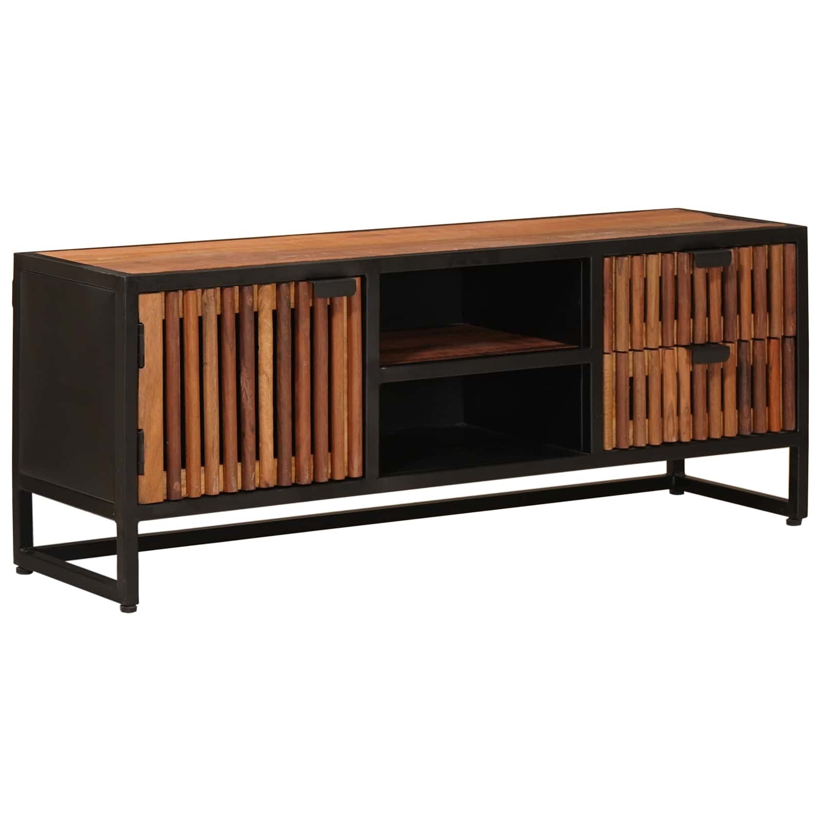 vidaXL Schranksystem TV-Schränk mit Schubladen mit Speicher mit Tür 105 x 30 x 40 cm (1-St)