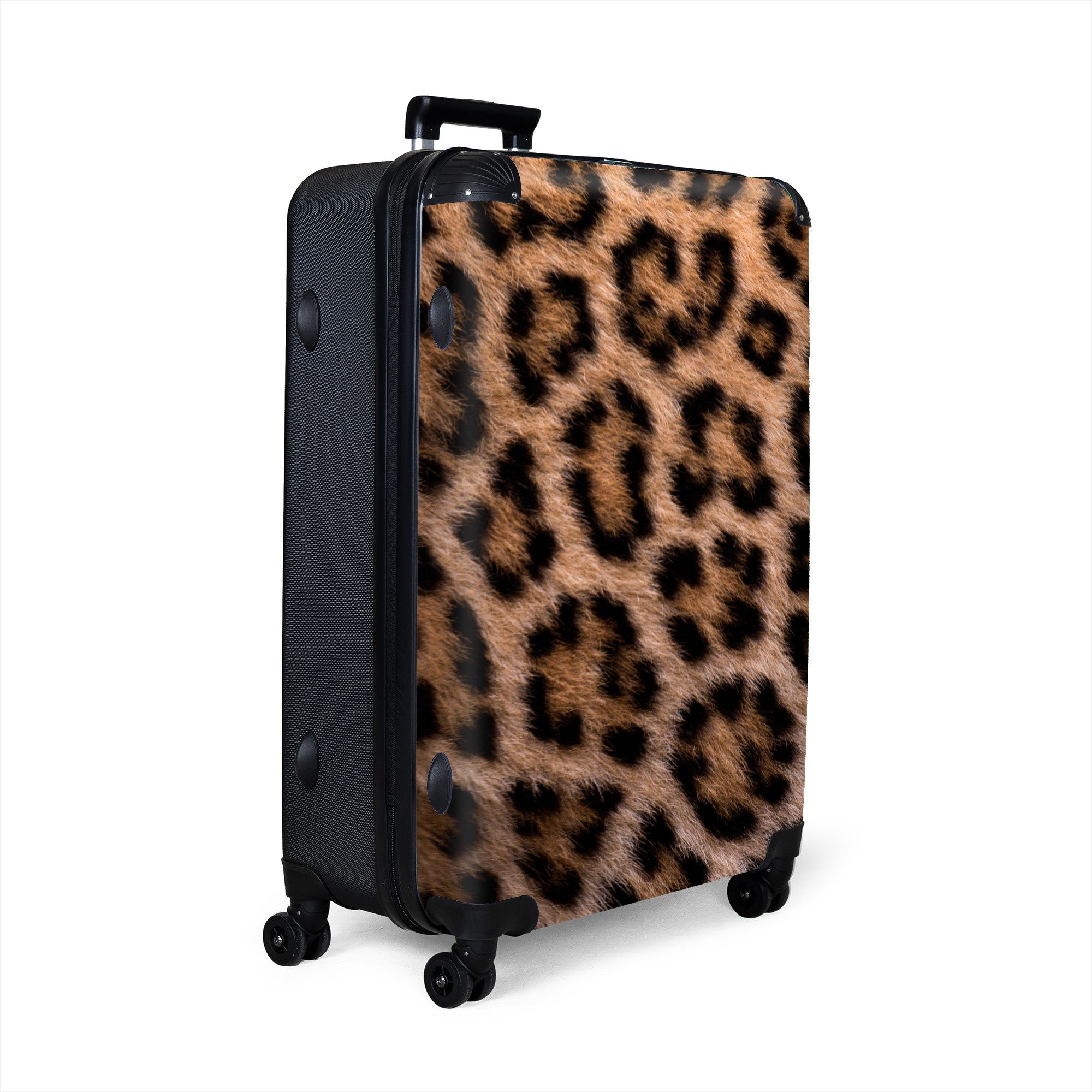 NoBoringSuitcases.com© Hartschalen-Trolley Panther Druck - Tiere günstig online kaufen