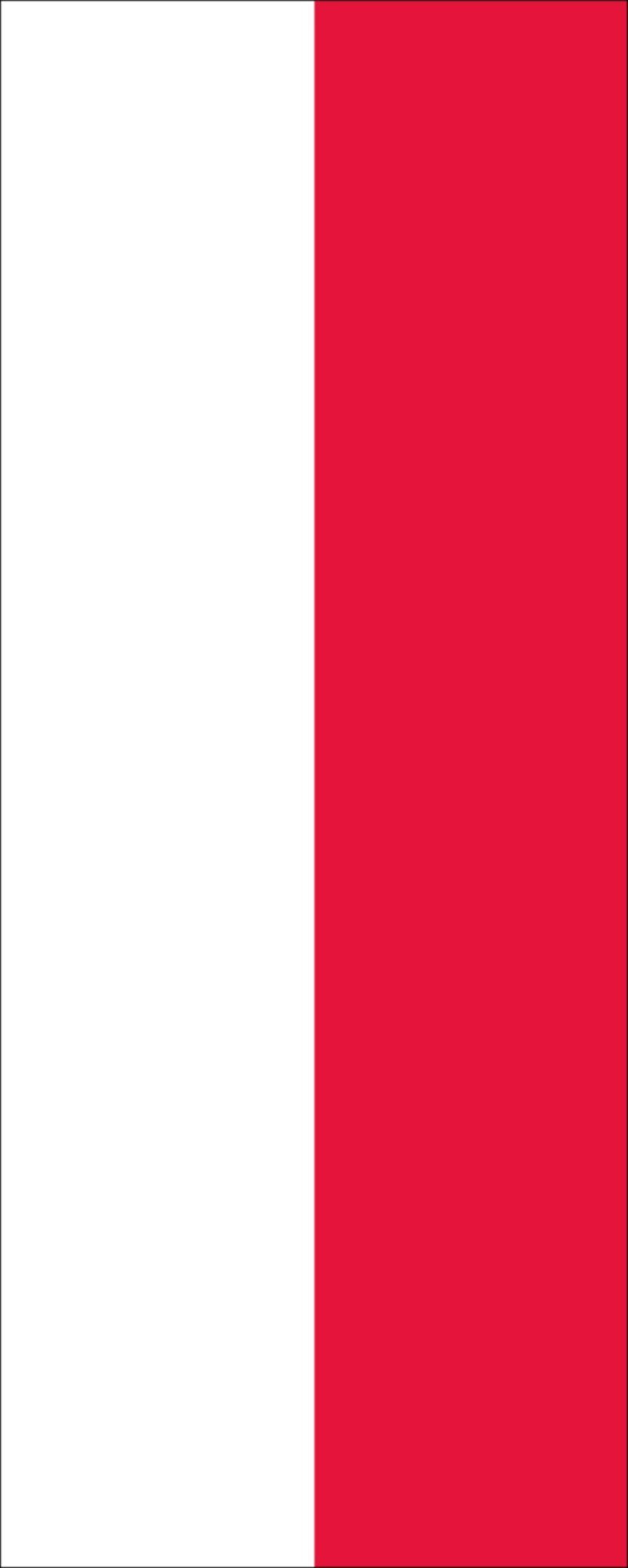 flaggenmeer Flagge Polen 160 g/m² Hochformat
