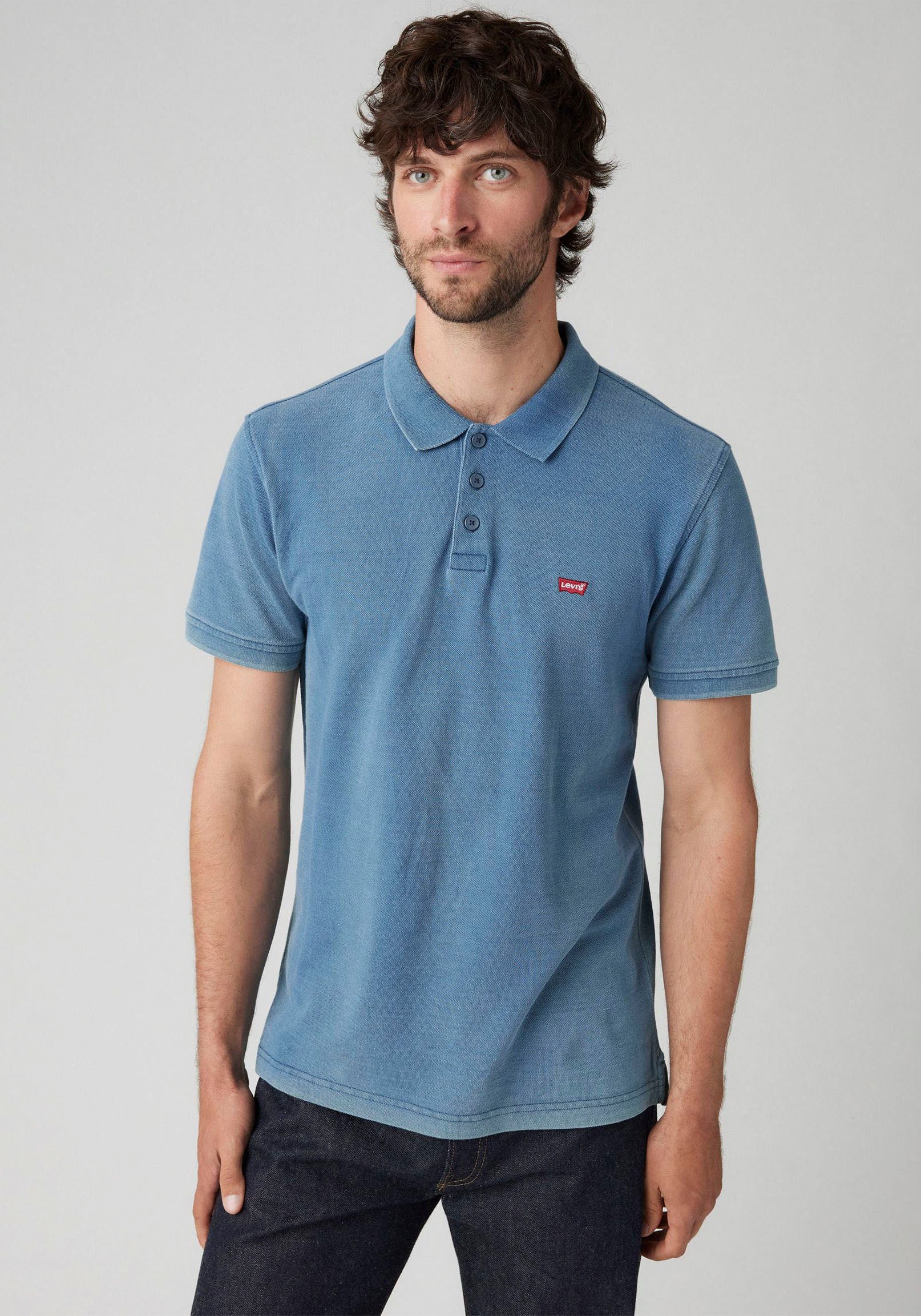 Levi's® Poloshirt LE NEW LEVIS HM POLO mit kleinem Batwing-Logo günstig online kaufen