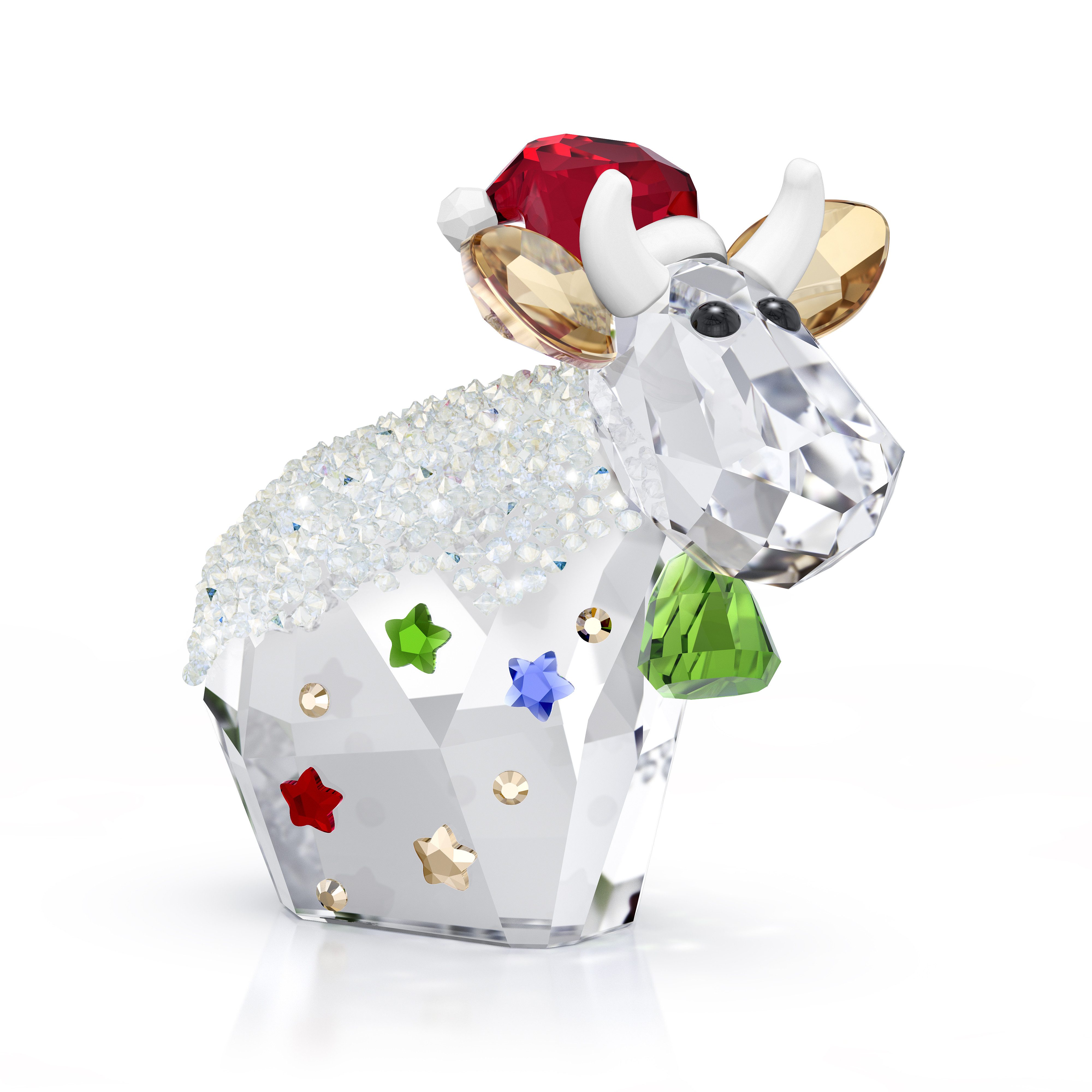 Swarovski Weihnachtsfigur Kristallfigur Sammelfigur Mo Festtage Jahresausgabe 2025, (1 St)