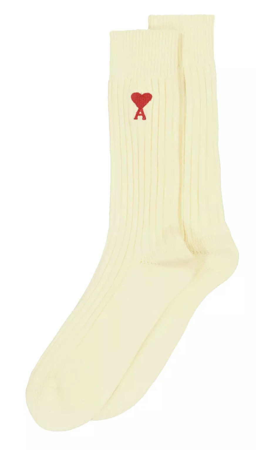 AMI PARIS - ALEXANDRE MATTIUSSI Freizeitsocken Unisex 3-er Pack Ami de Coeur Geschenk-Set Ribbed Knit für eine klassische, zeitlose Optik