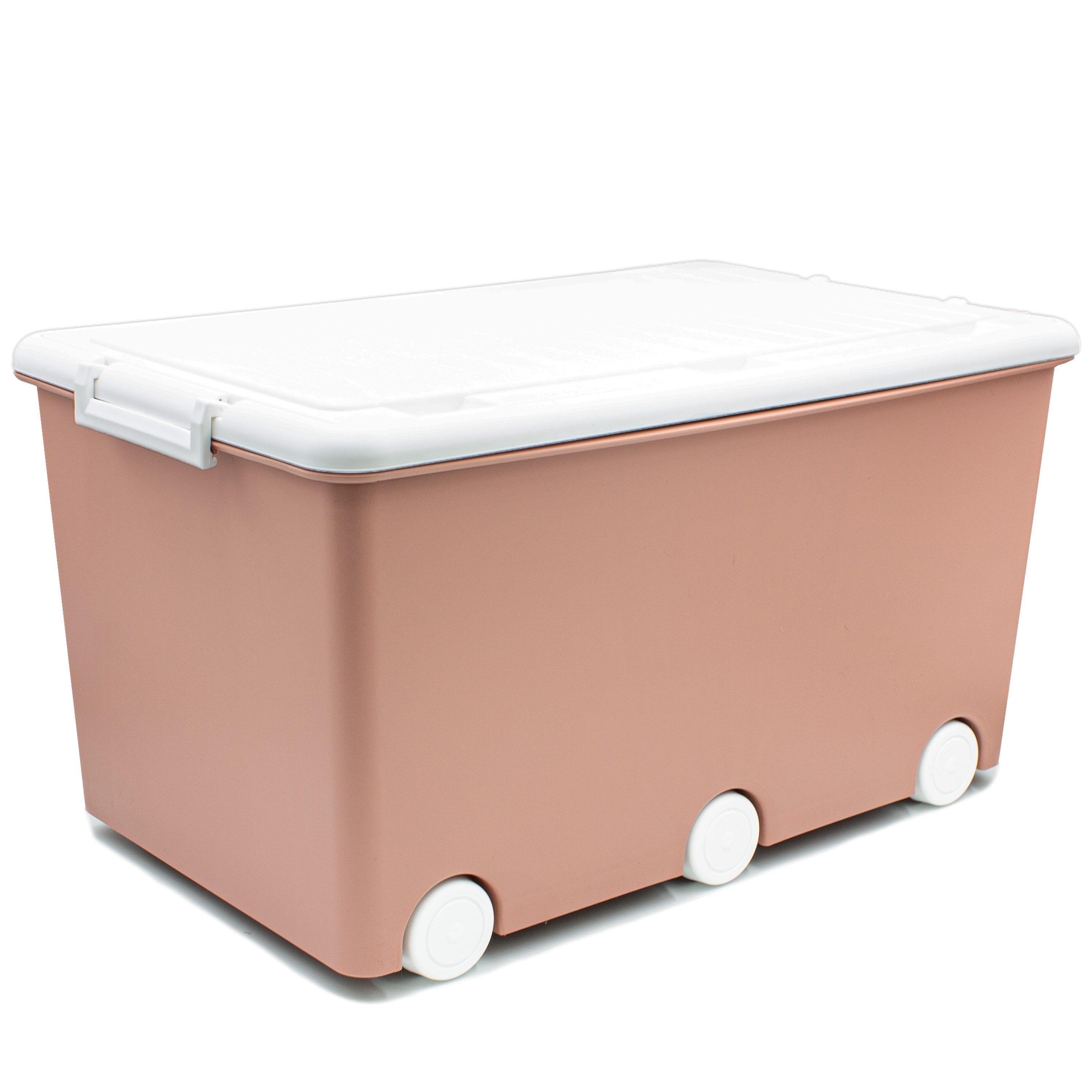 Babykajo Aufbewahrungsbox (Boxen mit Rollen, 3 St., mit 50L Volumen), Stapelbloxen, Ящики для хранения, Box zum Aufbewahren
