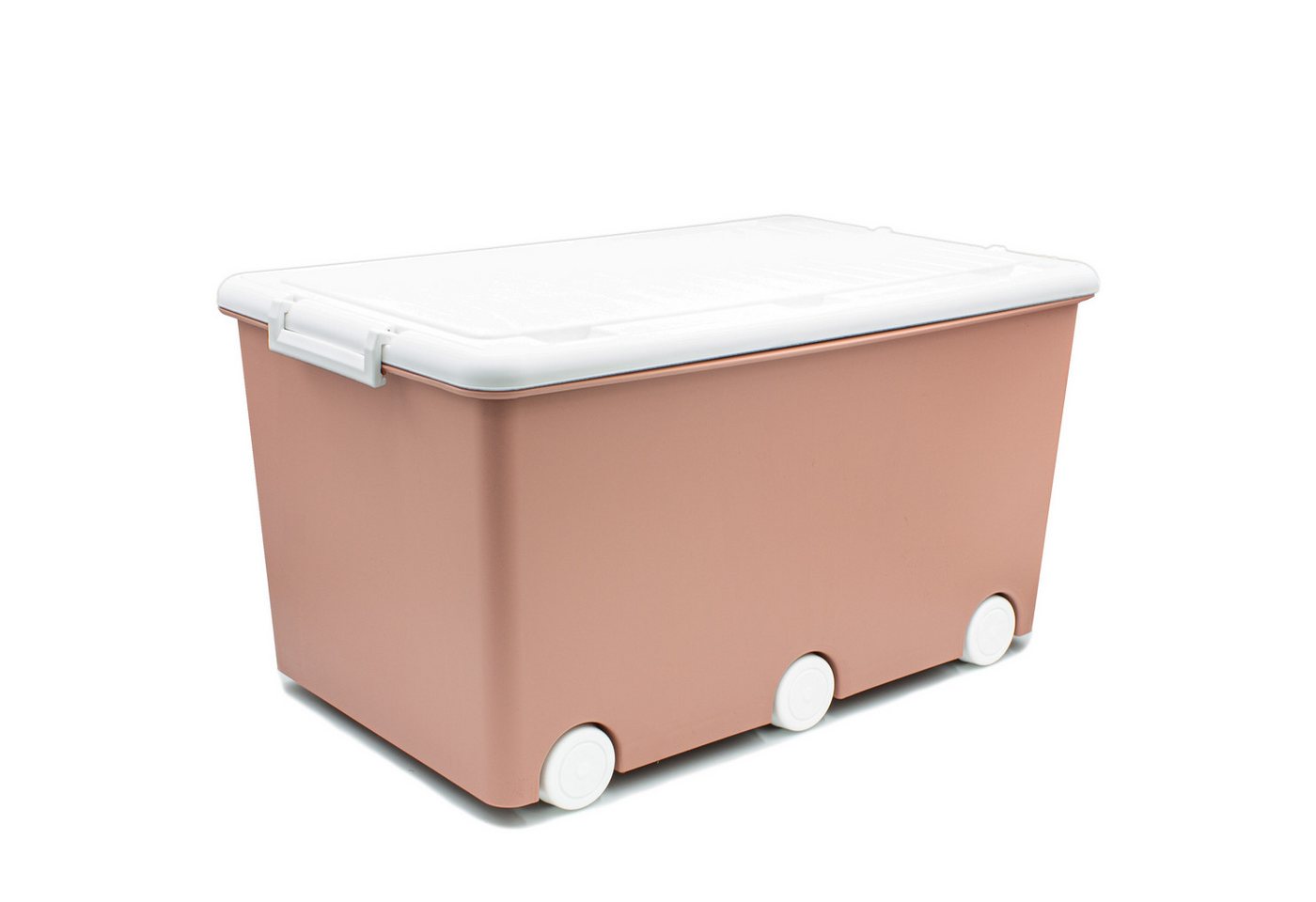 Babykajo Aufbewahrungsbox (Boxen mit Rollen, 3 St., mit 50L Volumen), Stapelbloxen, Aufbewahrungsboxen, Box zum Aufbewahren