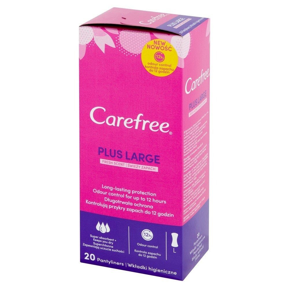 Johnson & Johnson Slip-Einlage Carefree Plus Large Fresh Scent Damenbinden