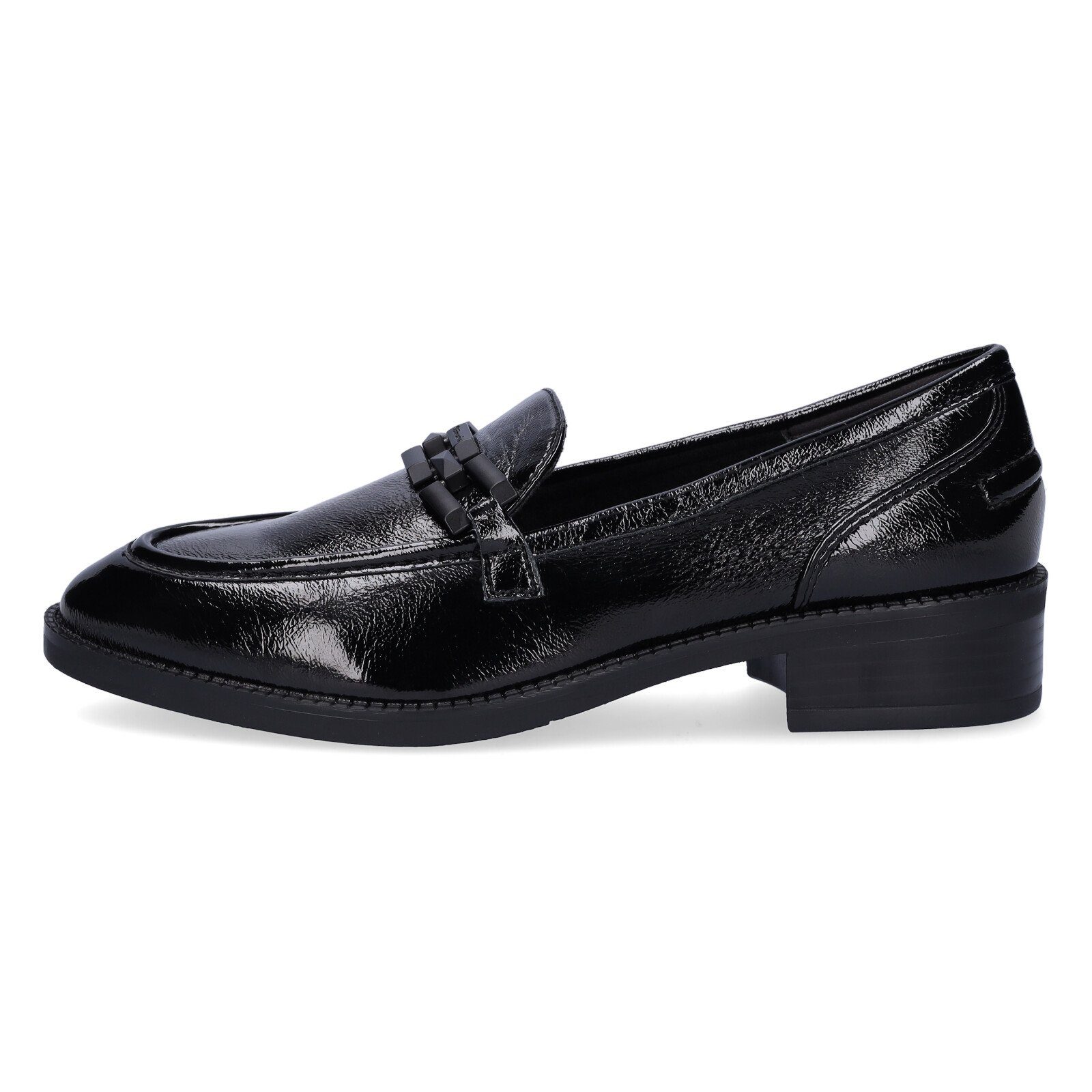 Tamaris Tamaris schwarz Lack Damen Slipper Slipper