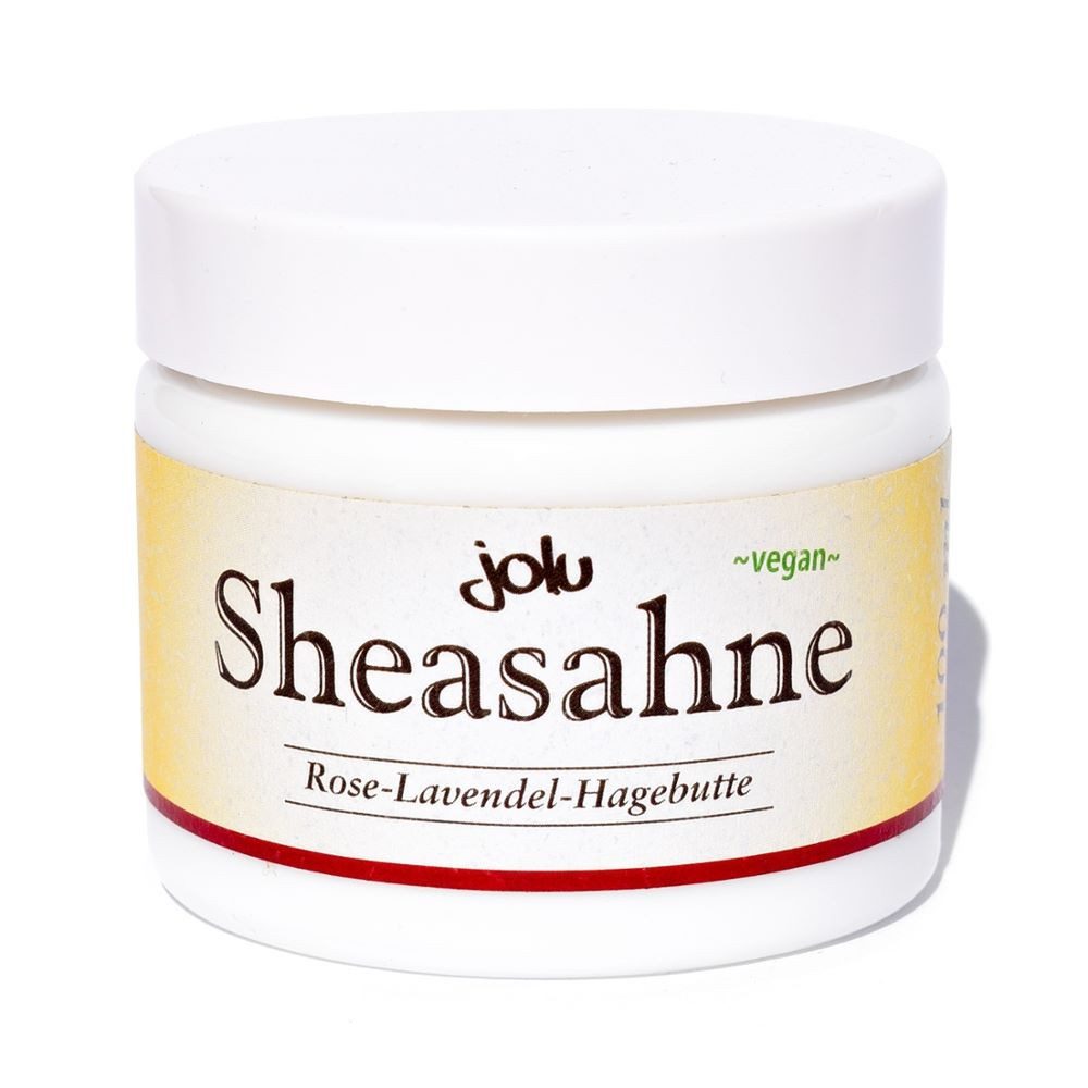 Jolu Körpercreme Sheasahne - Rose-Lavendel-Hagebutte 100ml
