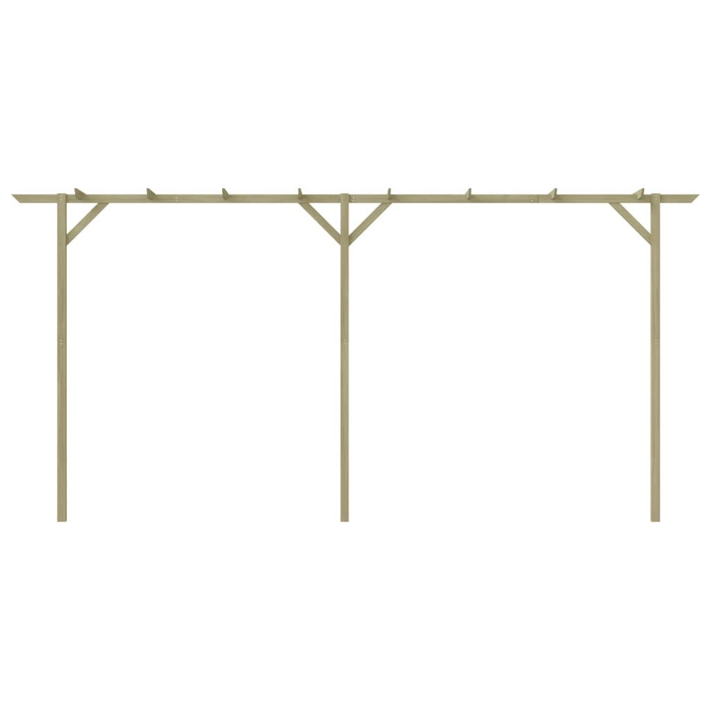 vidaXL Pergola, Gartenpergola 410x40x203 cm Holz