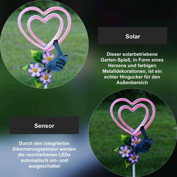 STAR TRADING LED Dekolicht Linny Heart, Star Trading Solar Wegeleuchte Linny Heart