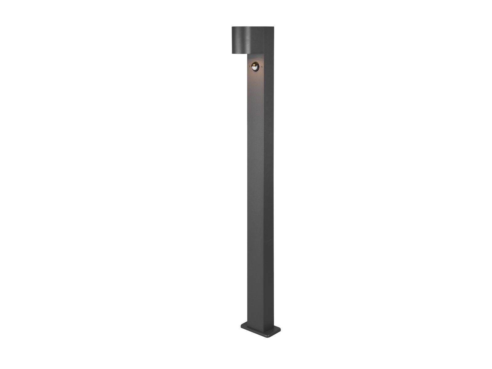 TRIO Leuchten LED Pollerleuchte 100cm mit Bewegungsmelder & GU10 LED, Bewegungssensor, LED wechselbar, warmweiß, Wegeleuchte zur Garten …